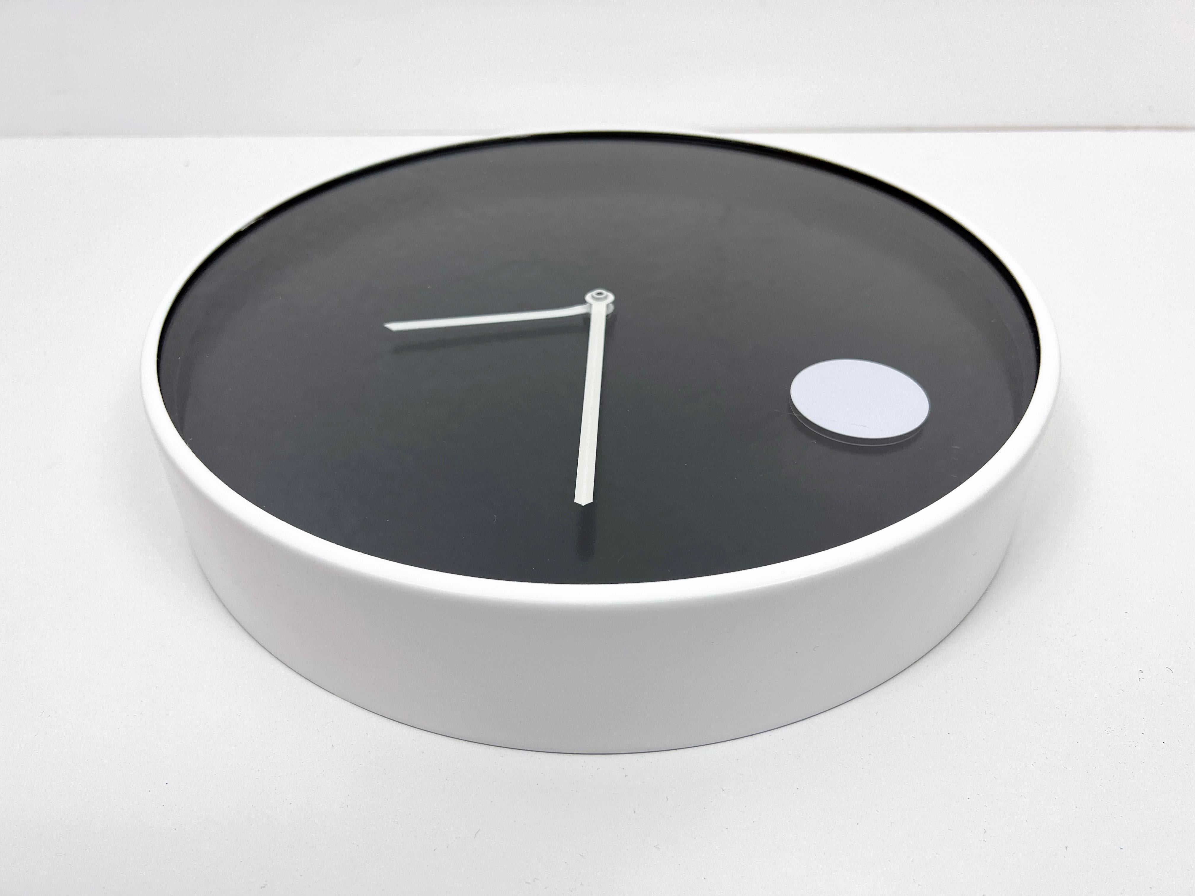 Metal Museum Wall Clock by Nathan George Horwitt for Howard Miller