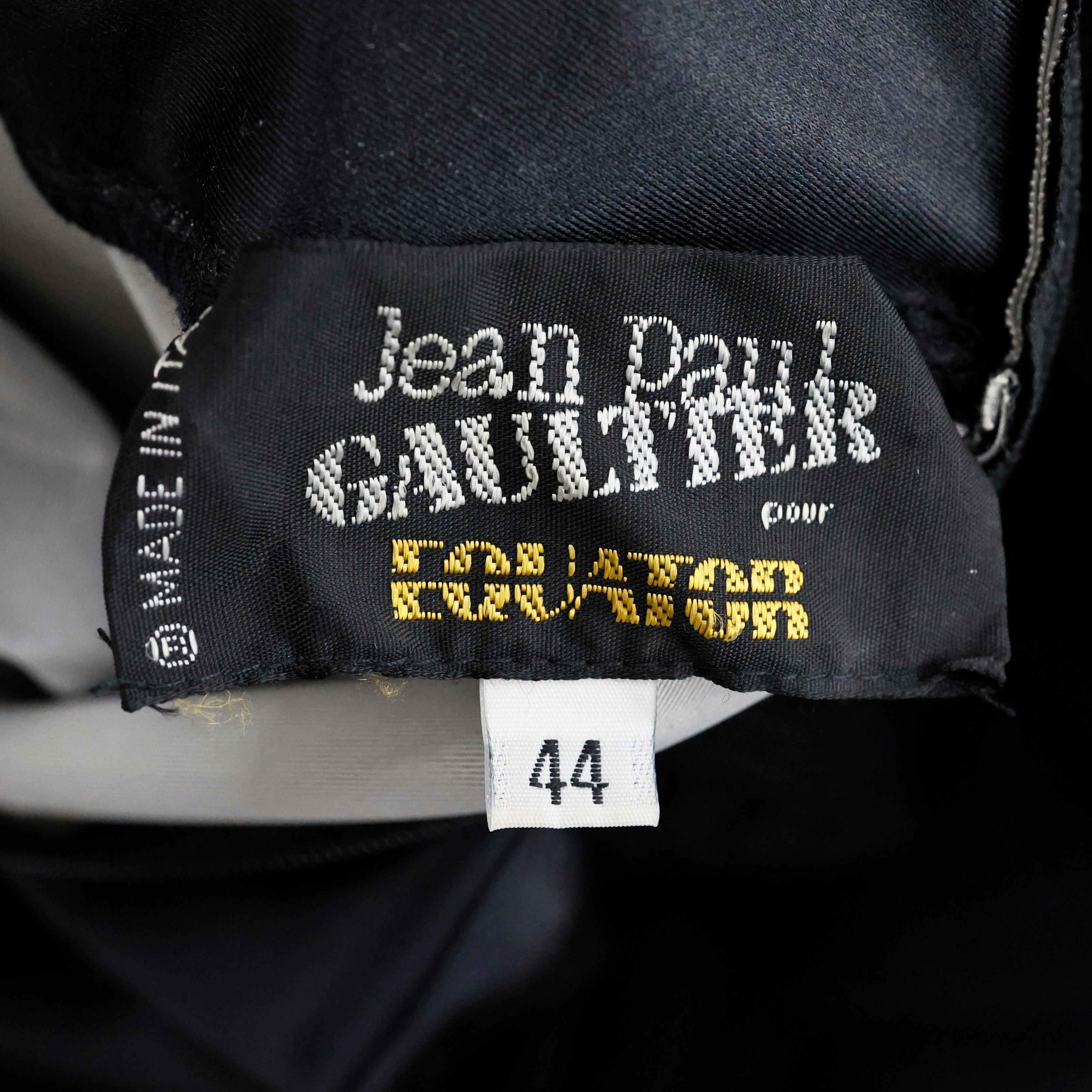 Museum Worthy 1980s Jean Paul Gaultier Pour Equator Dress For Sale 1