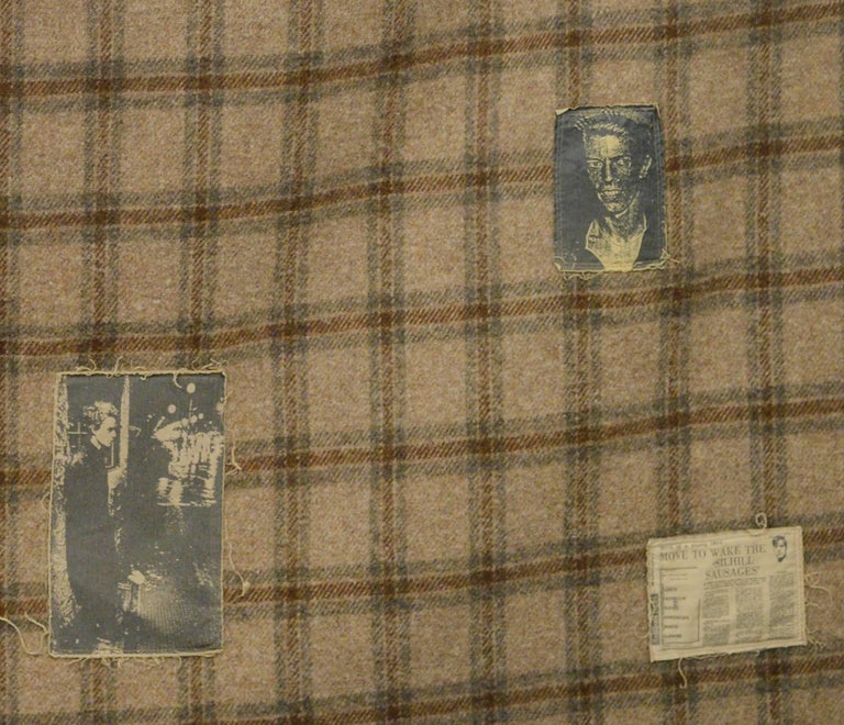 Museum Worthy Raf Simons Riot Riot Plaid Blanket w Silkscreen Patches ...