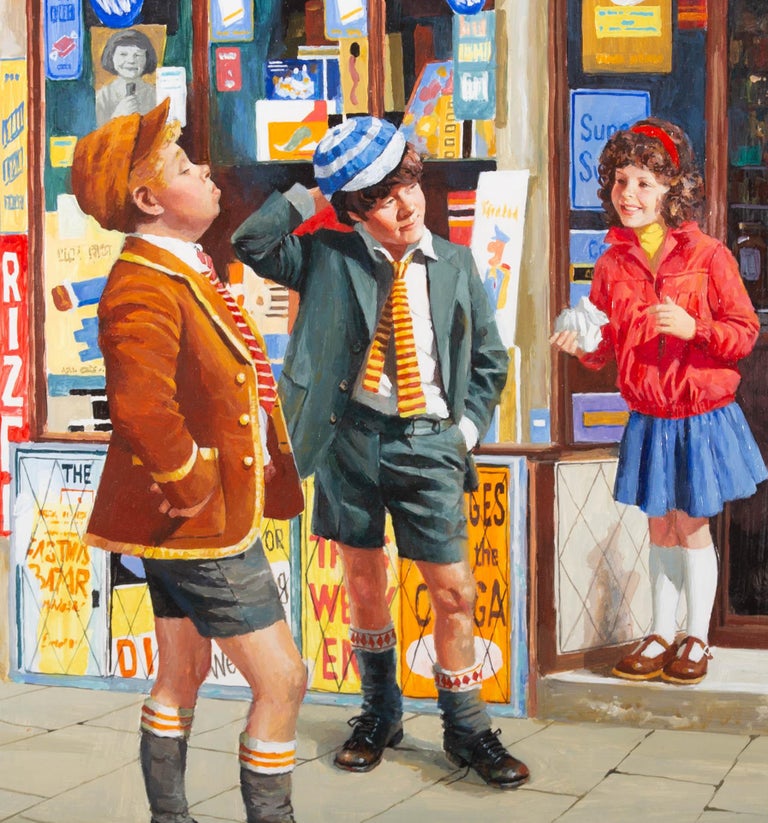 Musgrave Musgrave 2007 Acrylic, Scene from Just William at 1stDibs