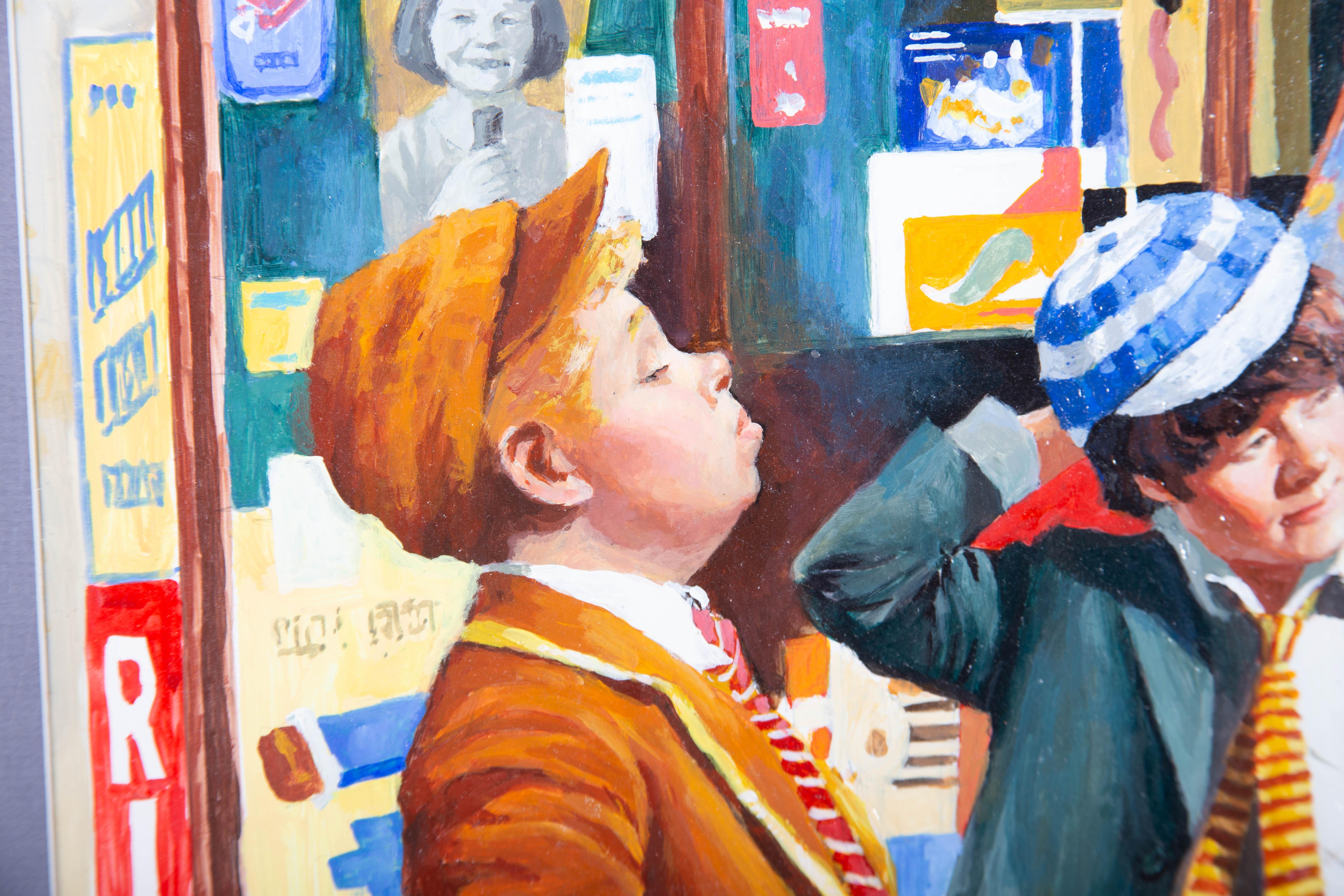 Musgrave - 2007 Acrylic, Scene from Just William 3