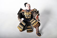 Musha Samurai Warrior Figure, circa 1850