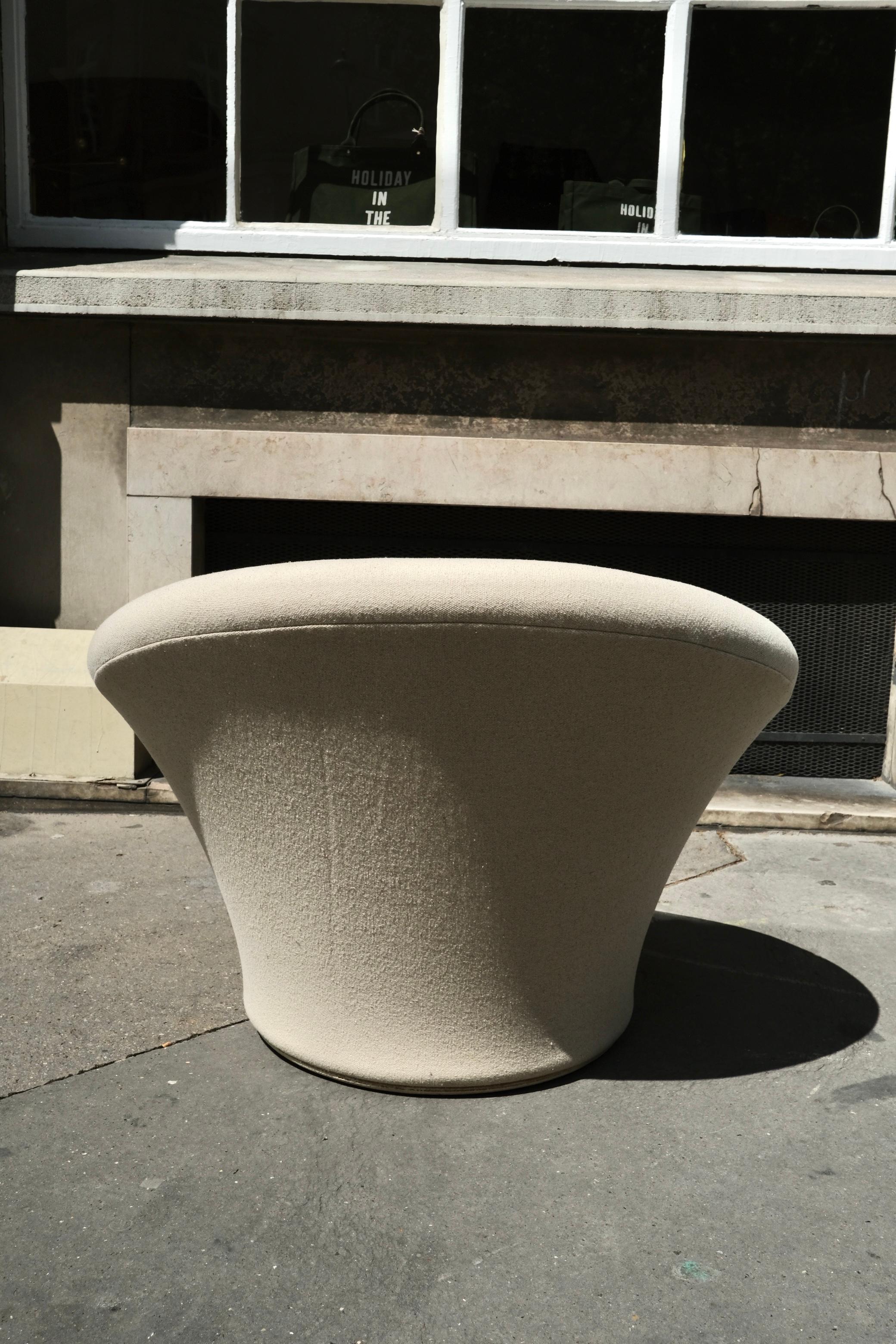 Poltrona e pouf a fungo di Pierre Paulin per Artifact, 1960 in vendita 5