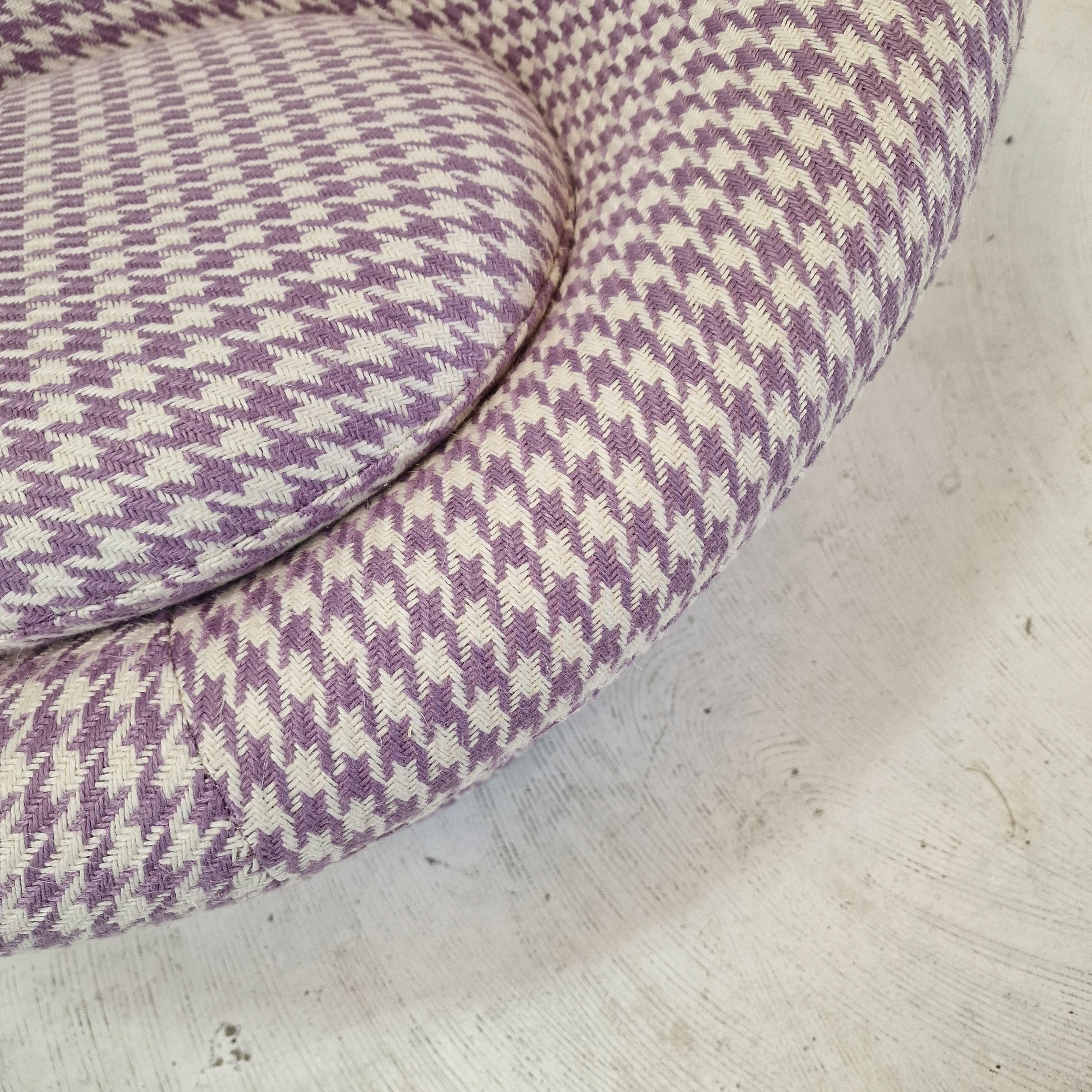 Sillón y otomana seta de Pierre Paulin para Artifort, años 60 en venta 3