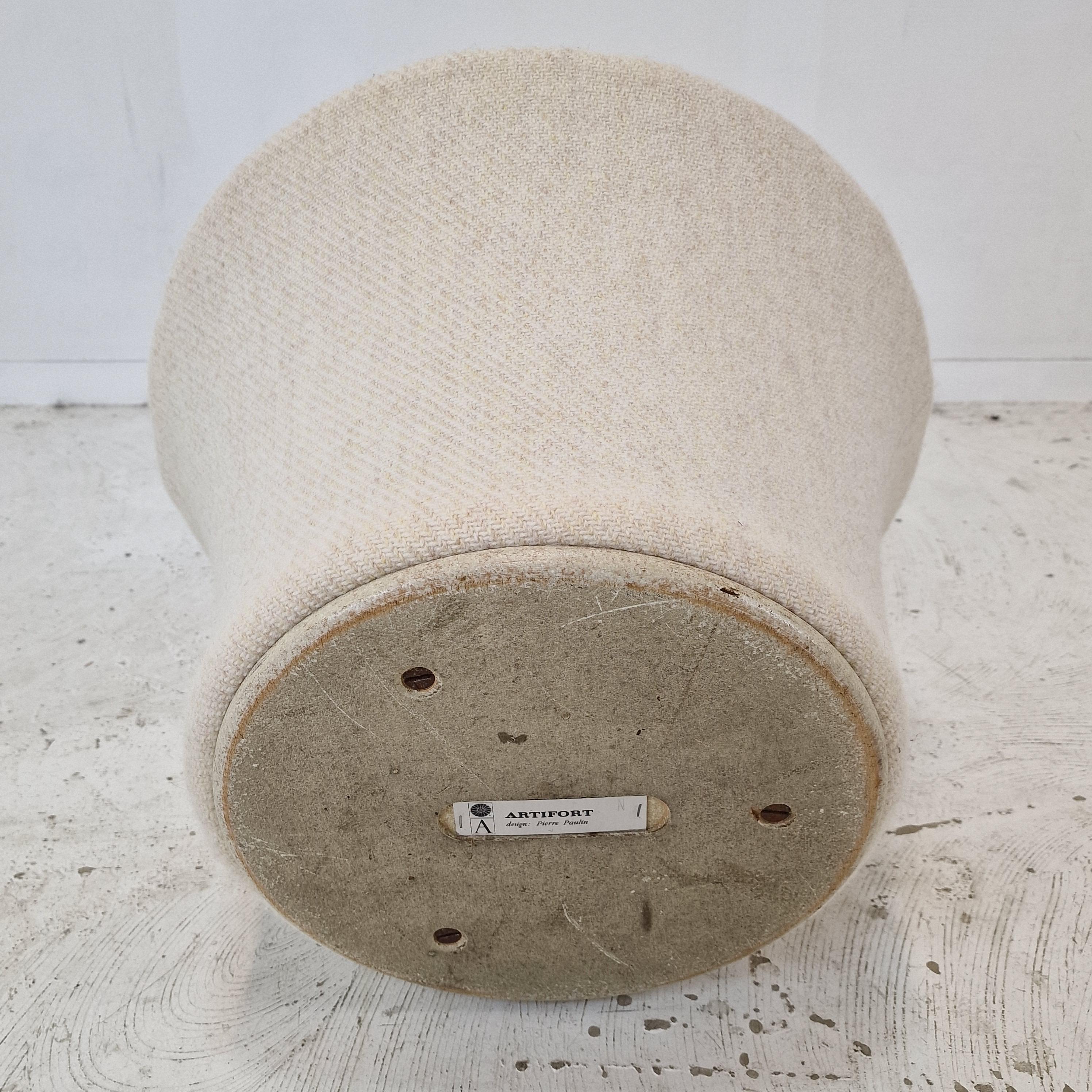 Mushroom Armchair and Ottoman by Pierre Paulin for Artifort, 1960's For Sale 10