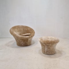 Mushroom Armchair and Ottoman by Pierre Paulin for Artifort, 1960s