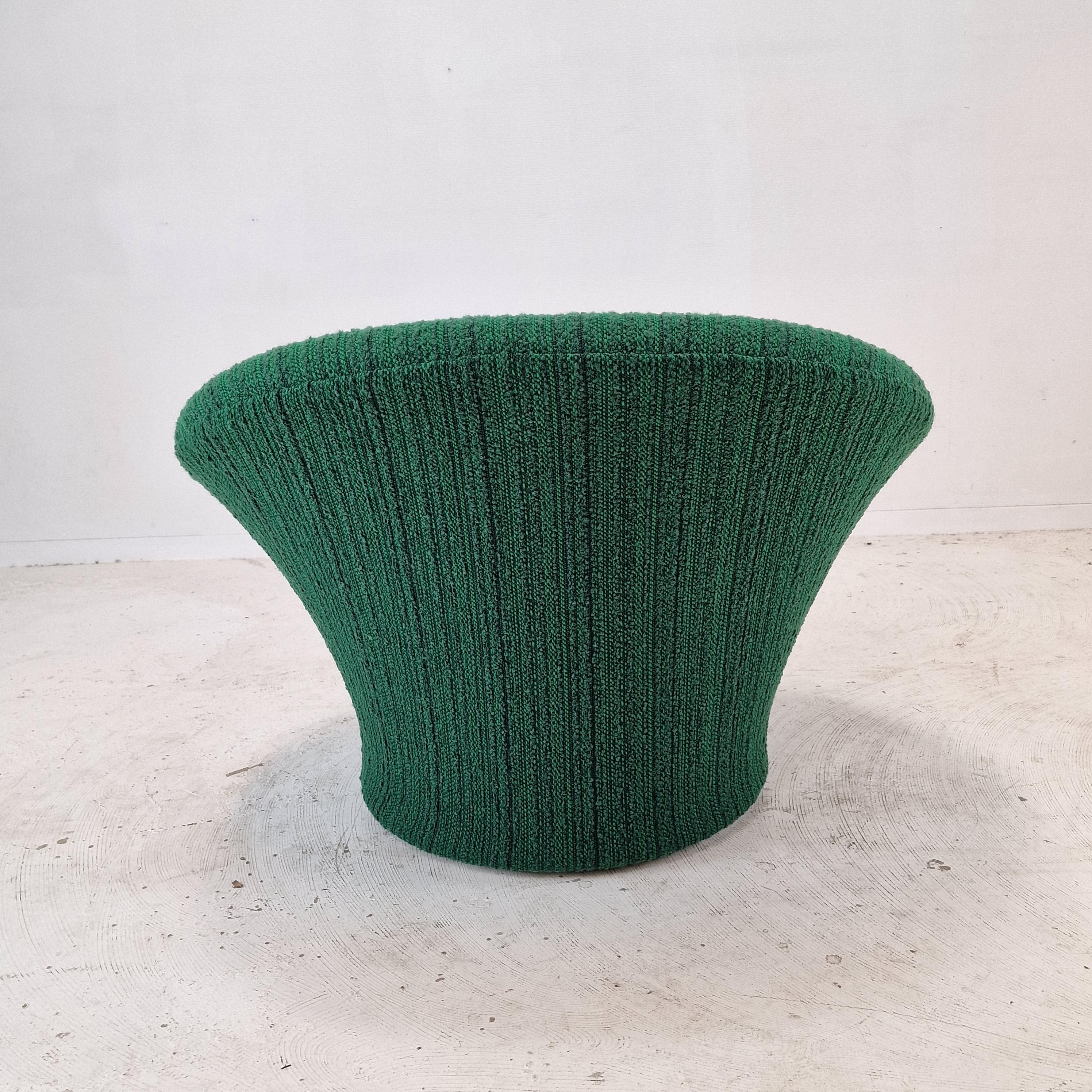 Mushroom Armchair and Ottoman by Pierre Paulin for Artifort, 1960's For Sale 1
