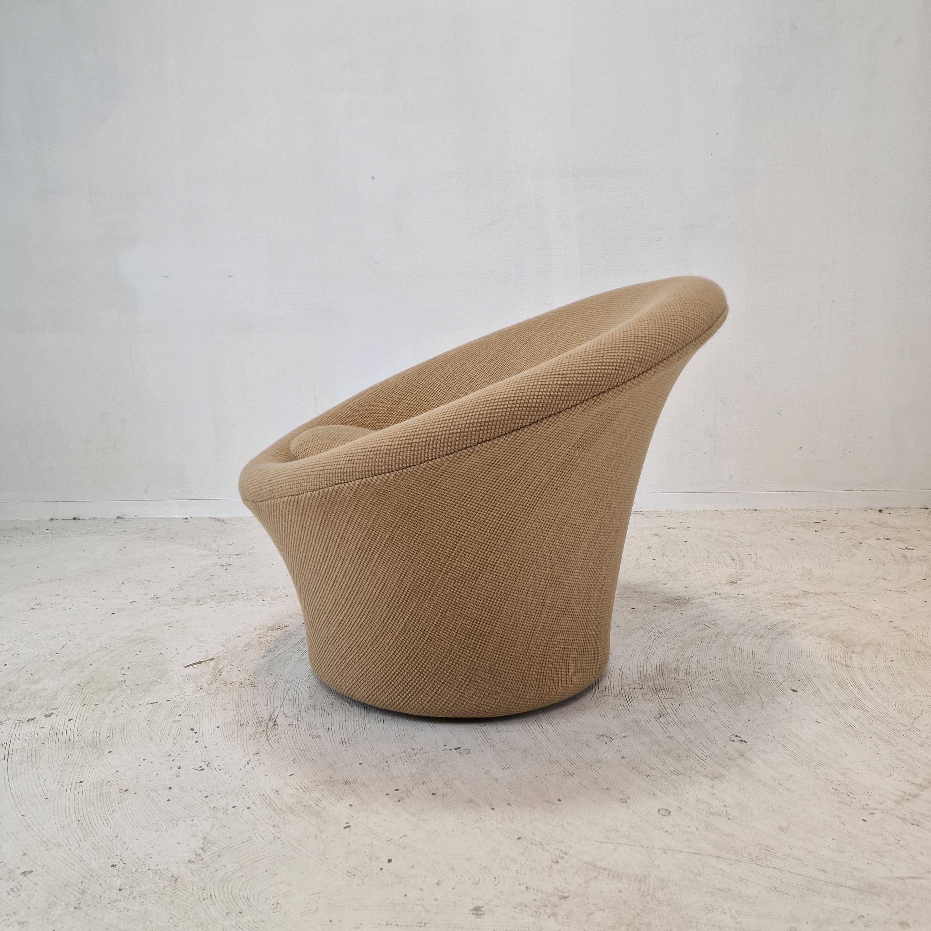 Sillón Champiñón de Pierre Paulin para Artifort, años 80 Tejido en venta