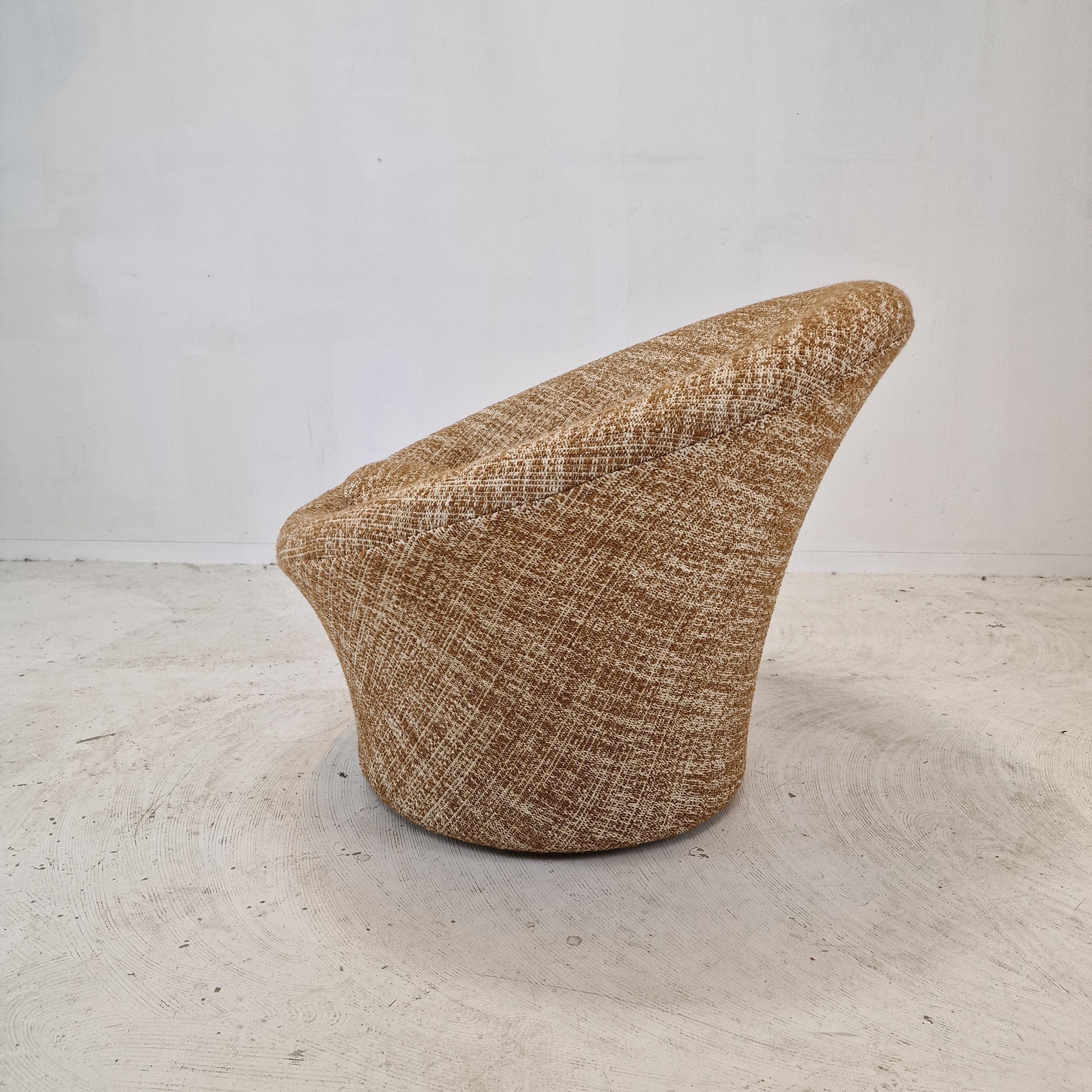 Woven Mushroom Armchair by Pierre Paulin for Artifort, 1980s For Sale