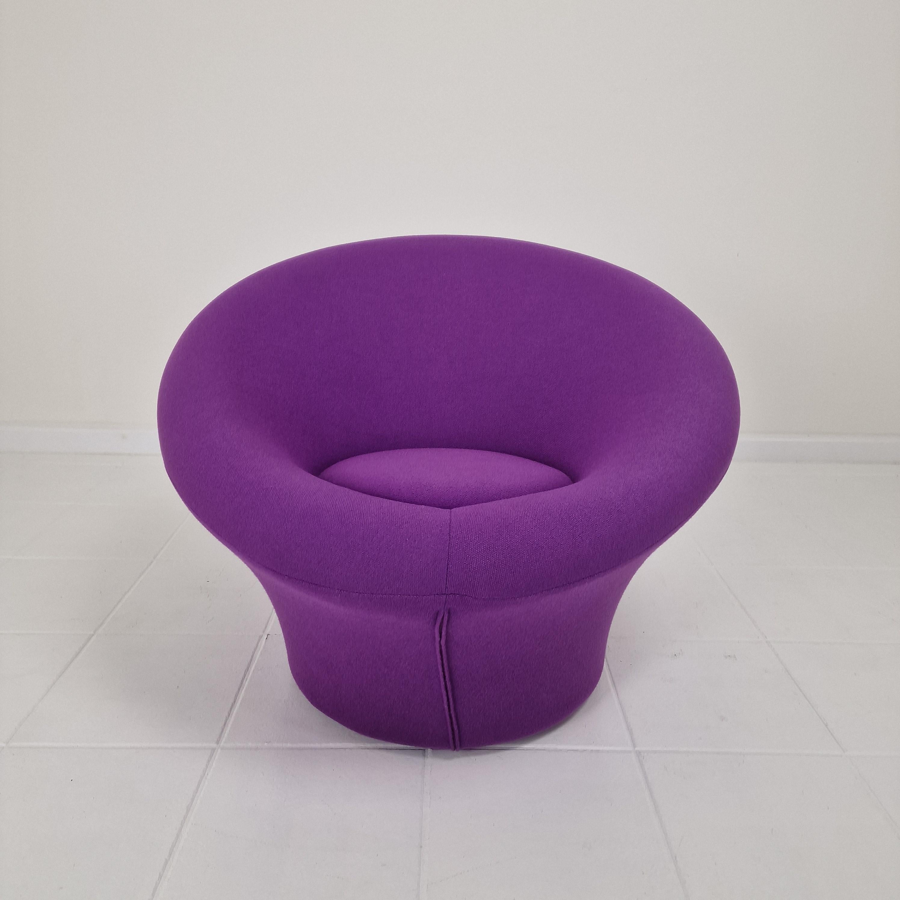 Sillón Mushroom de Pierre Paulin para Artifort, años 80 Tejido en venta