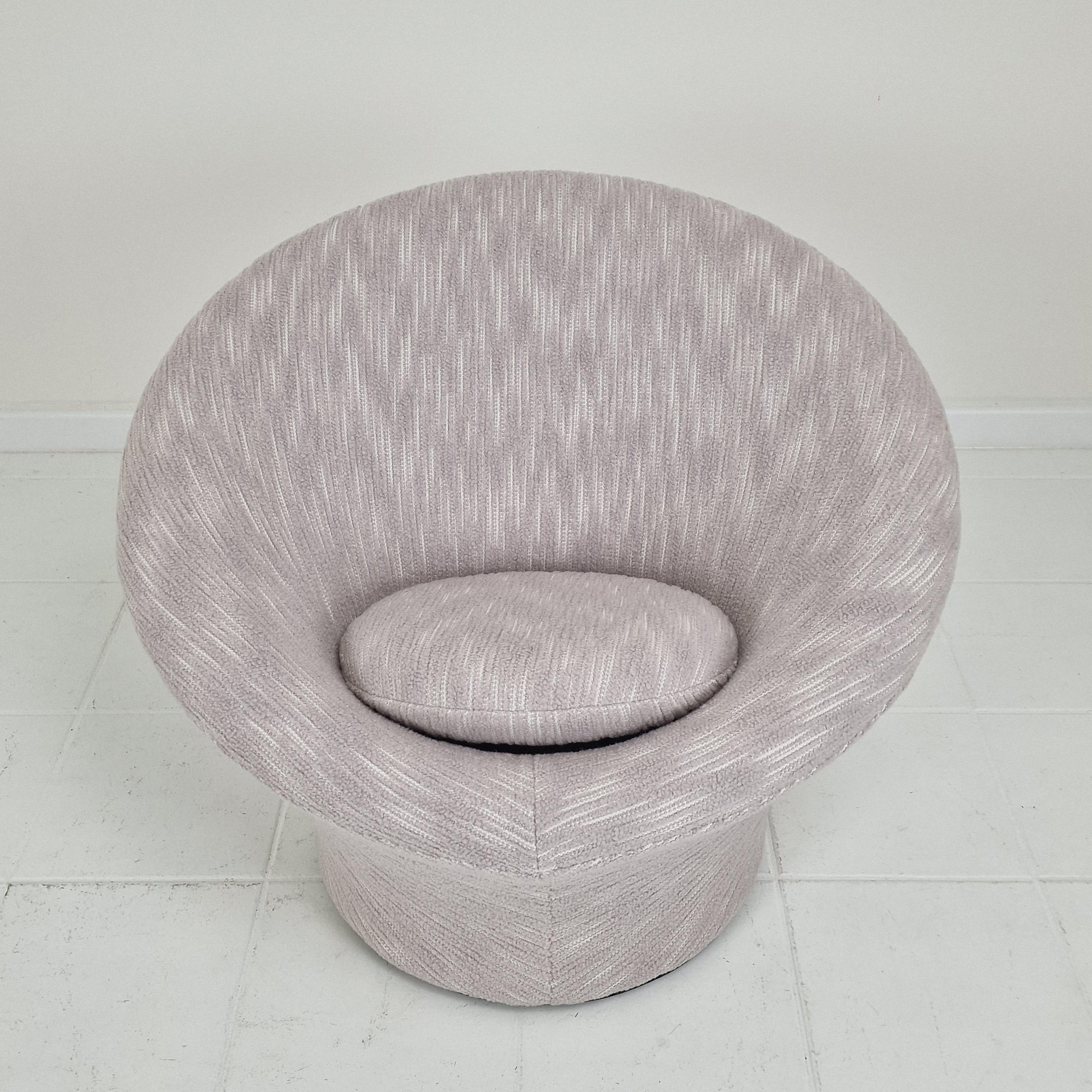 Woven Mushroom Armchair by Pierre Paulin for Artifort, 1980s For Sale