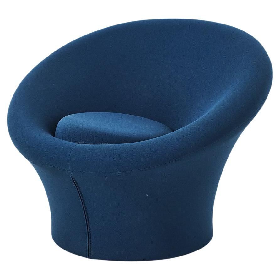 Sillón Seta Azul diseñado por Pierre Paulin en los años sesenta para Artifort, Países Bajos. Excelente estado original.
