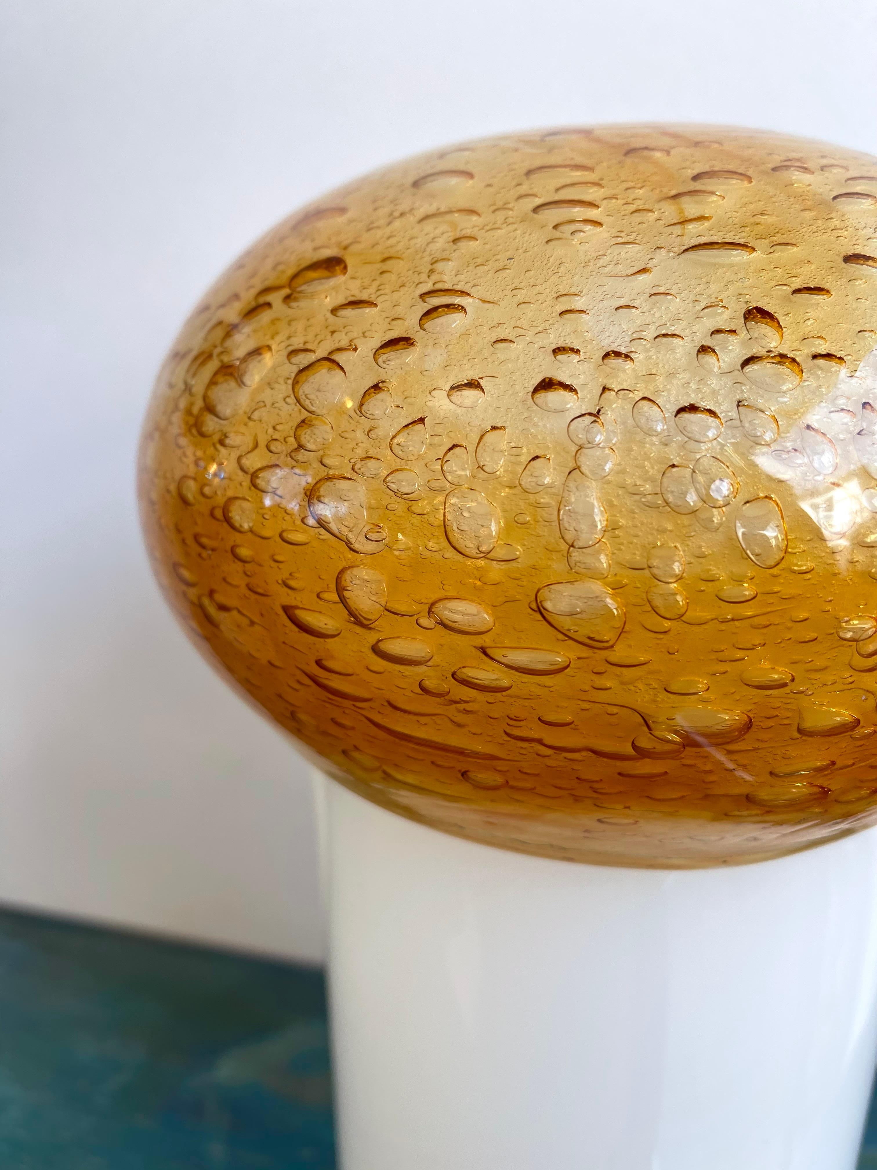 Mushroom Bubble Murano Glass Lamp, Italy, 1970s For Sale 2