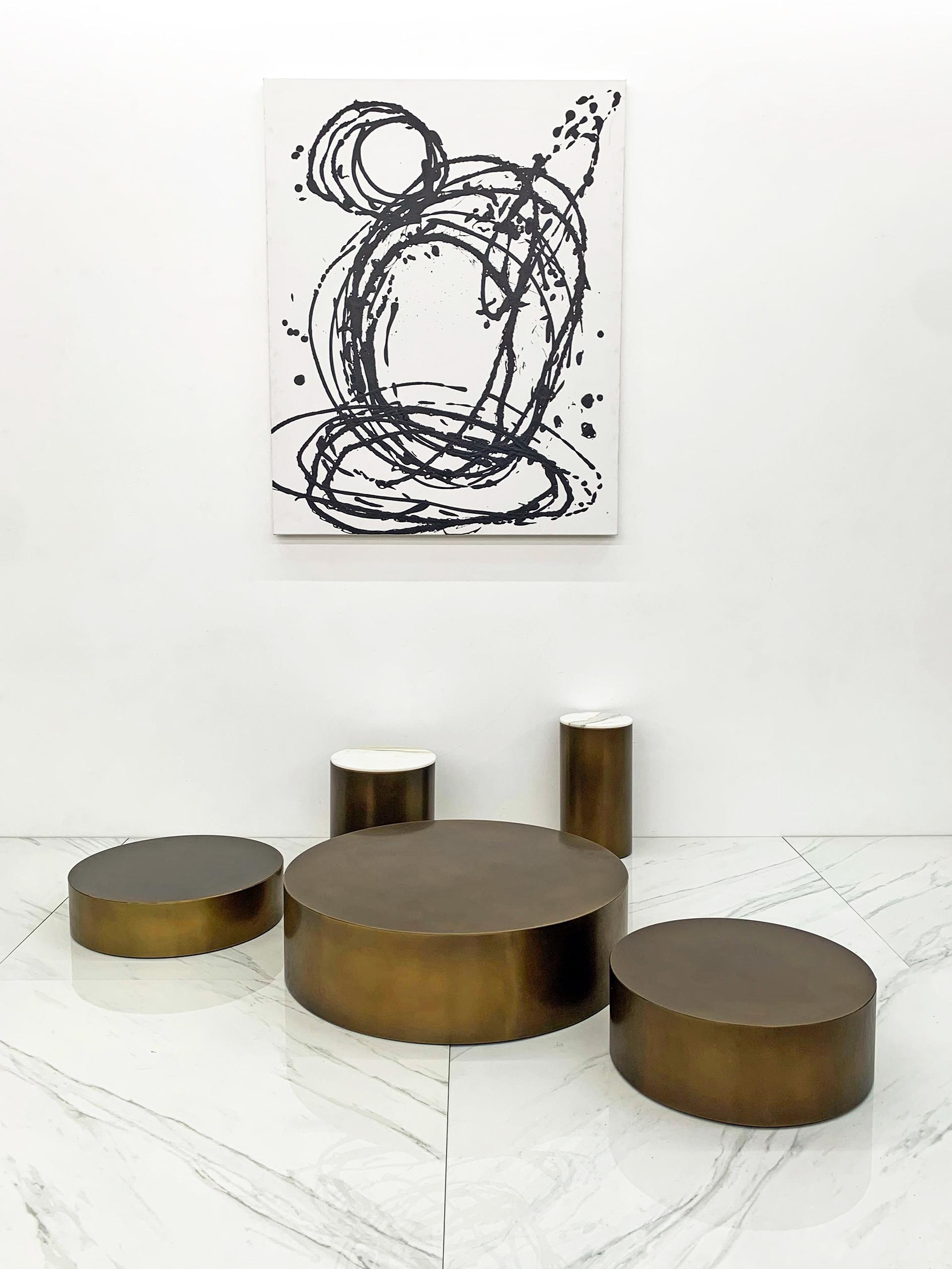 Mushroom City, Coffee Table and Side Table Groupings, Bronze, Videre Licet, 2015 In Good Condition In Culver City, CA