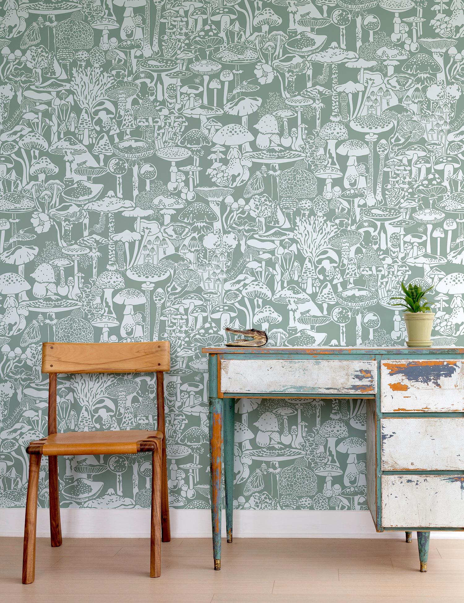 mushroom wallpaper aesthetic