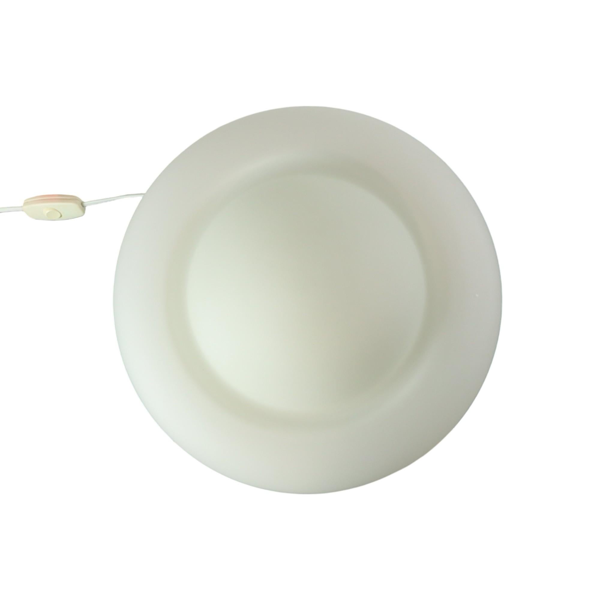 Pilz Design Lampe Milchglas Matte Space Age Peill & Putzler im Angebot 4