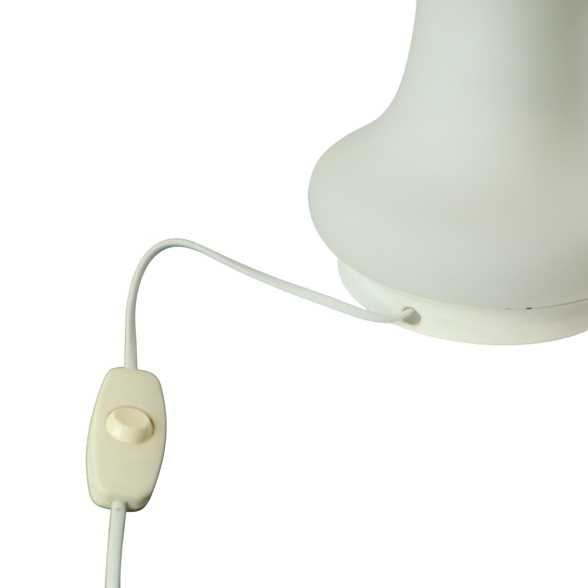 Pilz Design Lampe Milchglas Matte Space Age Peill & Putzler im Angebot 6
