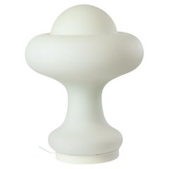 Pilz Design Lampe Milchglas Matte Space Age Peill & Putzler