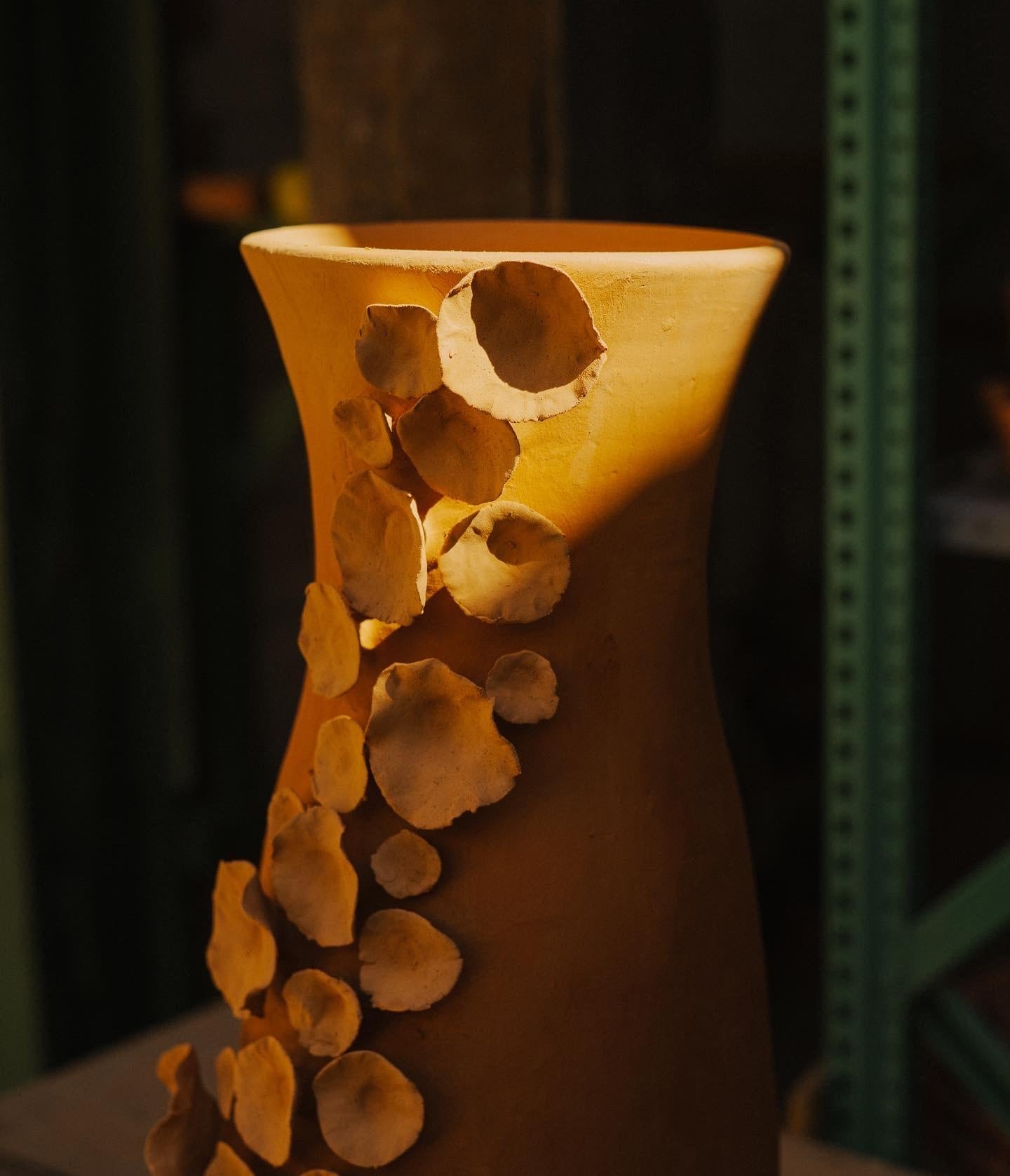Post-Modern Mushroom Flower Vase by Casa Alfarera
