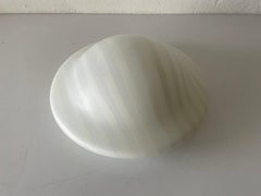 Mushroom Glass Flush Mount Ceiling or Wall Lamp by Peill Putzler, 1960s, Germany