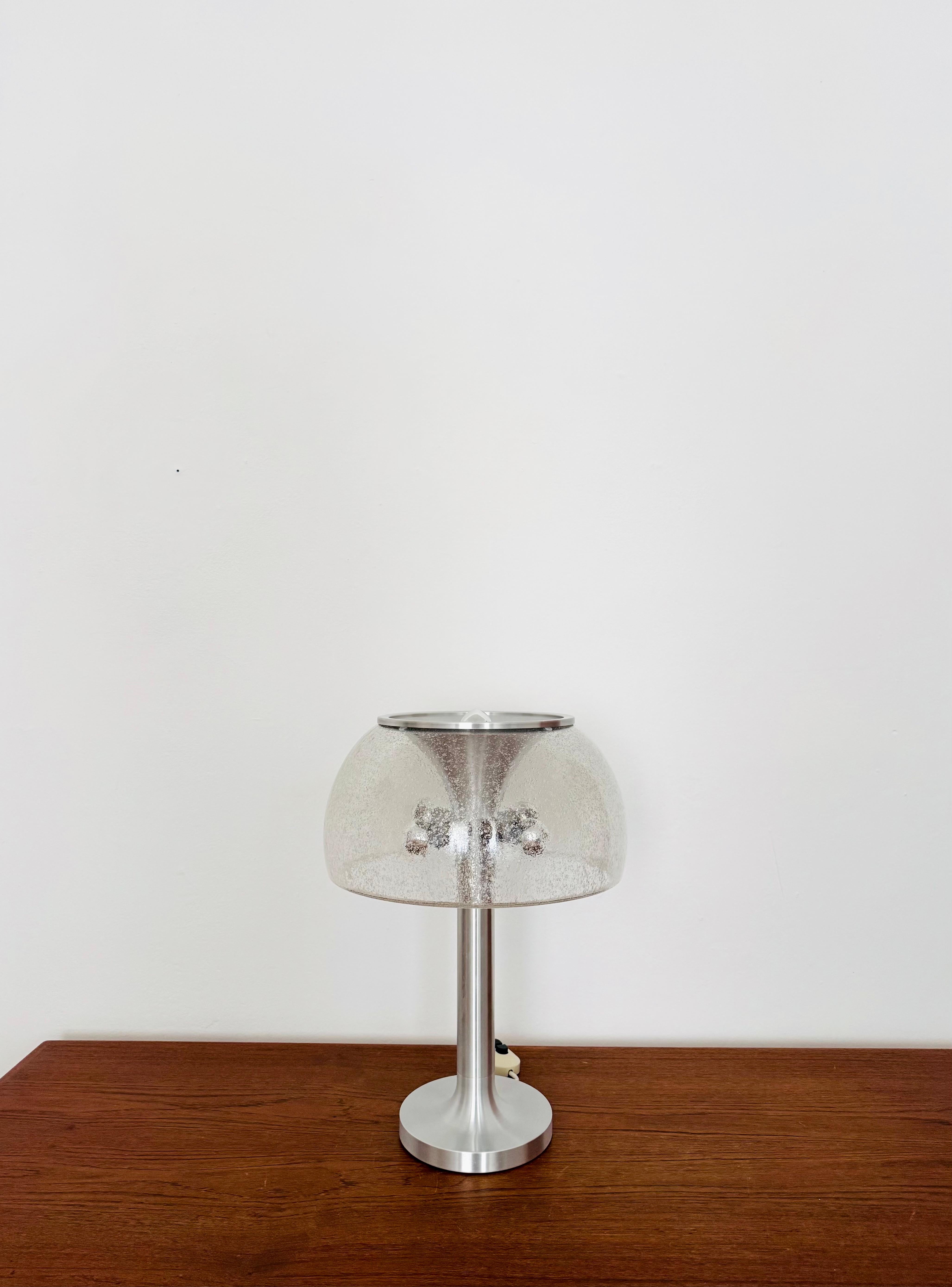 Mushroom Glass Table Lamp by Temde (Moderne der Mitte des Jahrhunderts) im Angebot