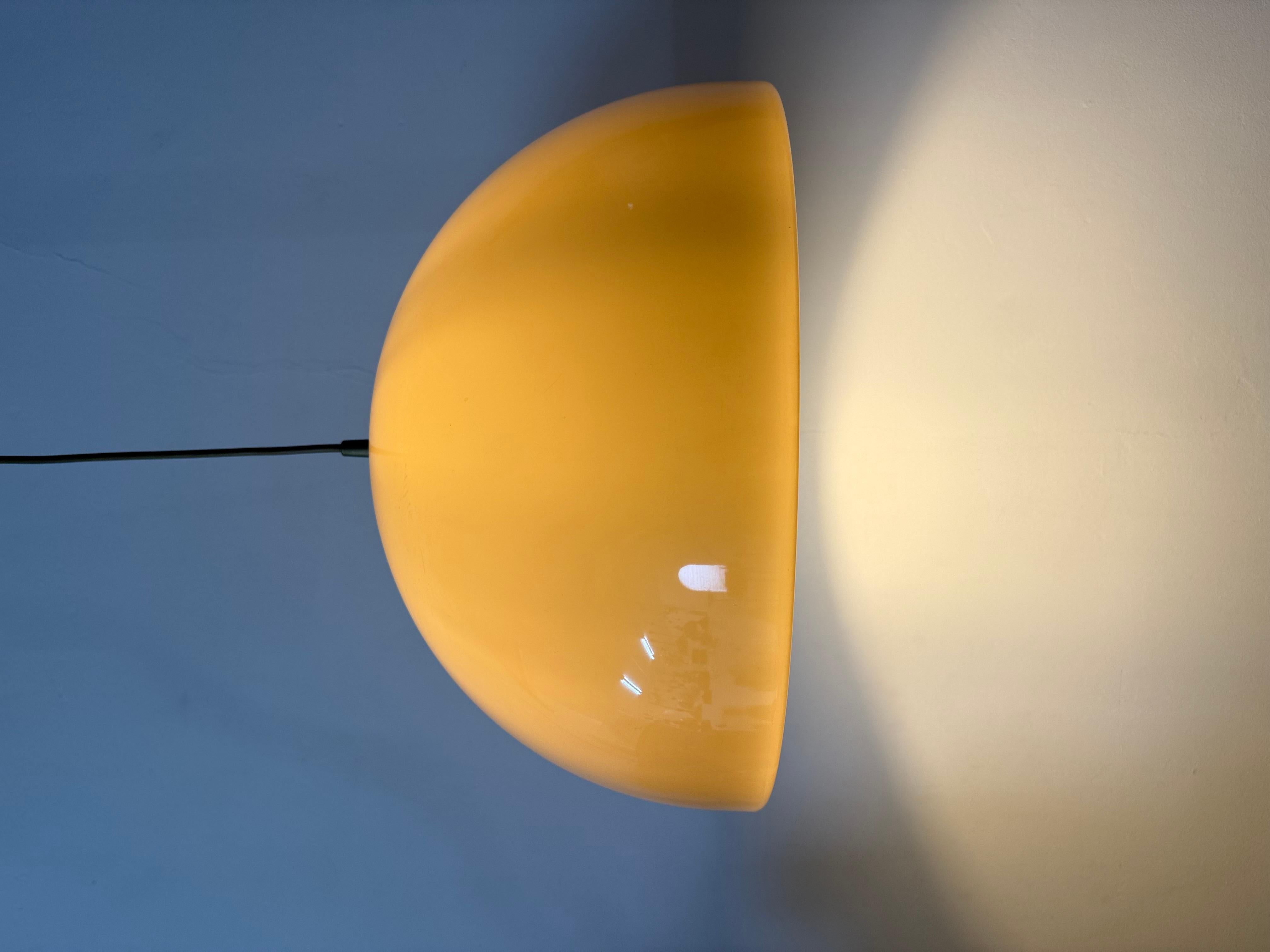Mushroom hanging lamp brown , 1970s en vente 6