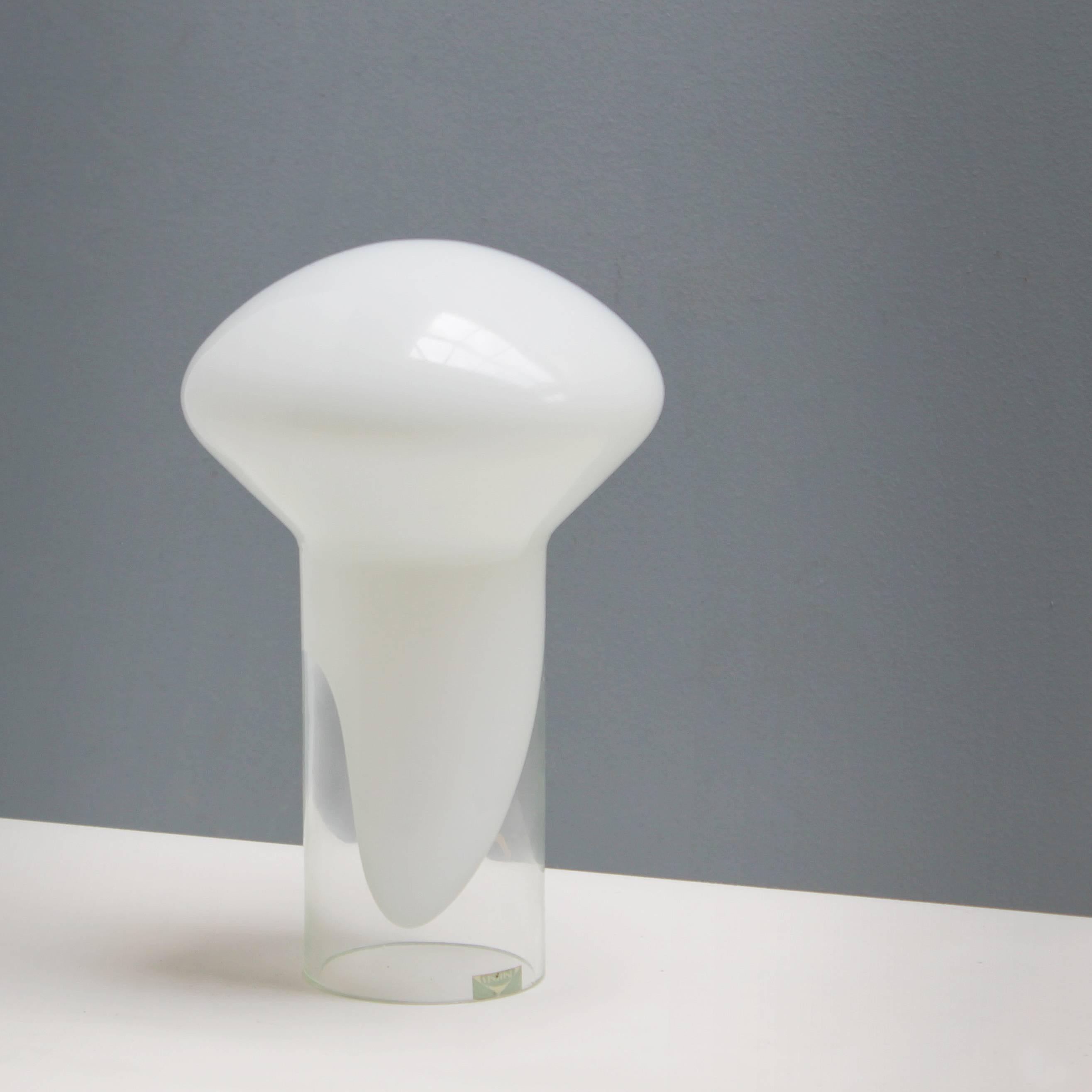 Murano Glass Mushroom Lamp by Gino Vistosi for Vetreria Vistosi Murano