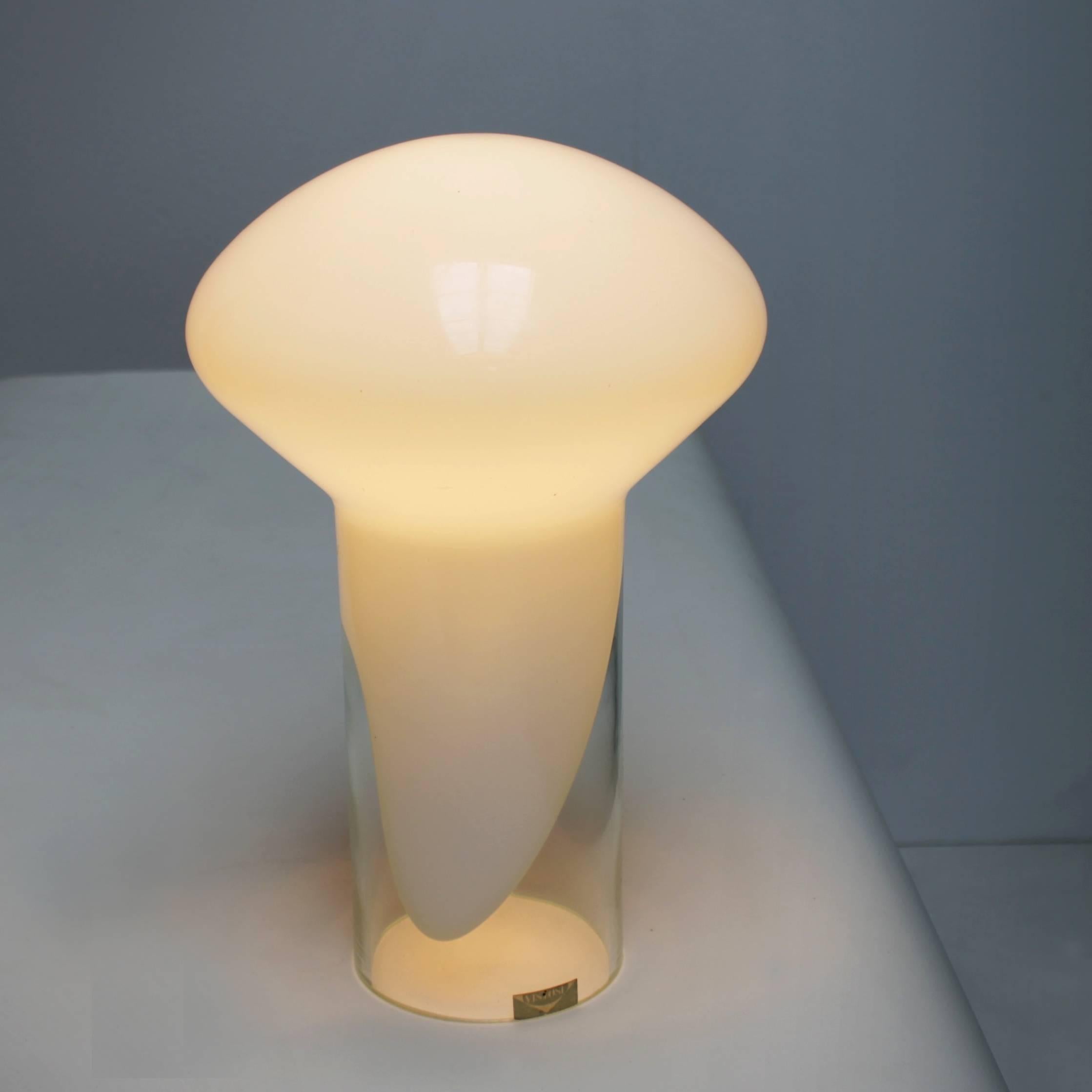Mushroom Lamp by Gino Vistosi for Vetreria Vistosi Murano 1