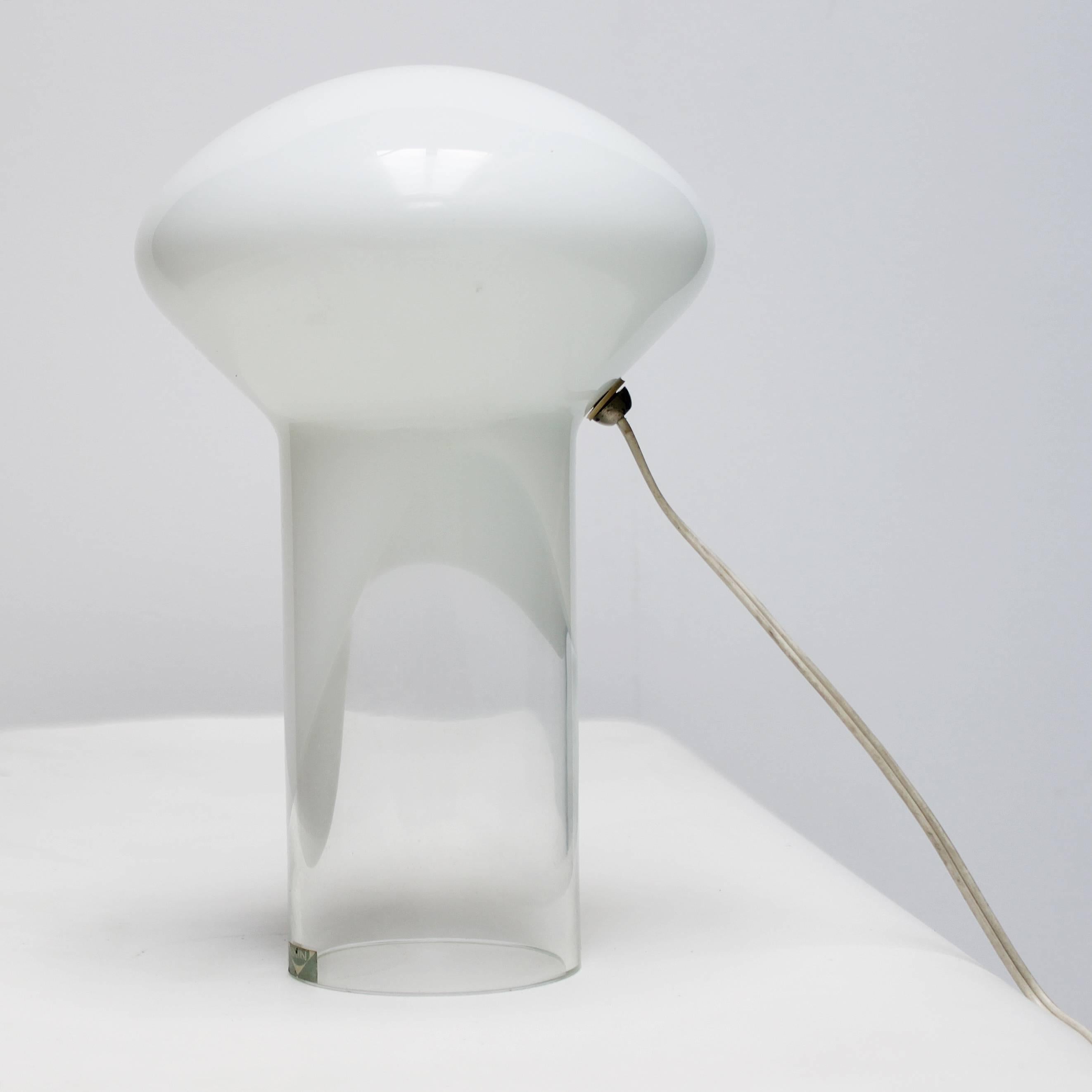 Mushroom Lamp by Gino Vistosi for Vetreria Vistosi Murano In Excellent Condition In JM Haarlem, NL