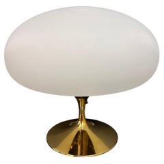 Mushroom-Lampe aus Messing von Laurel Lamp Company