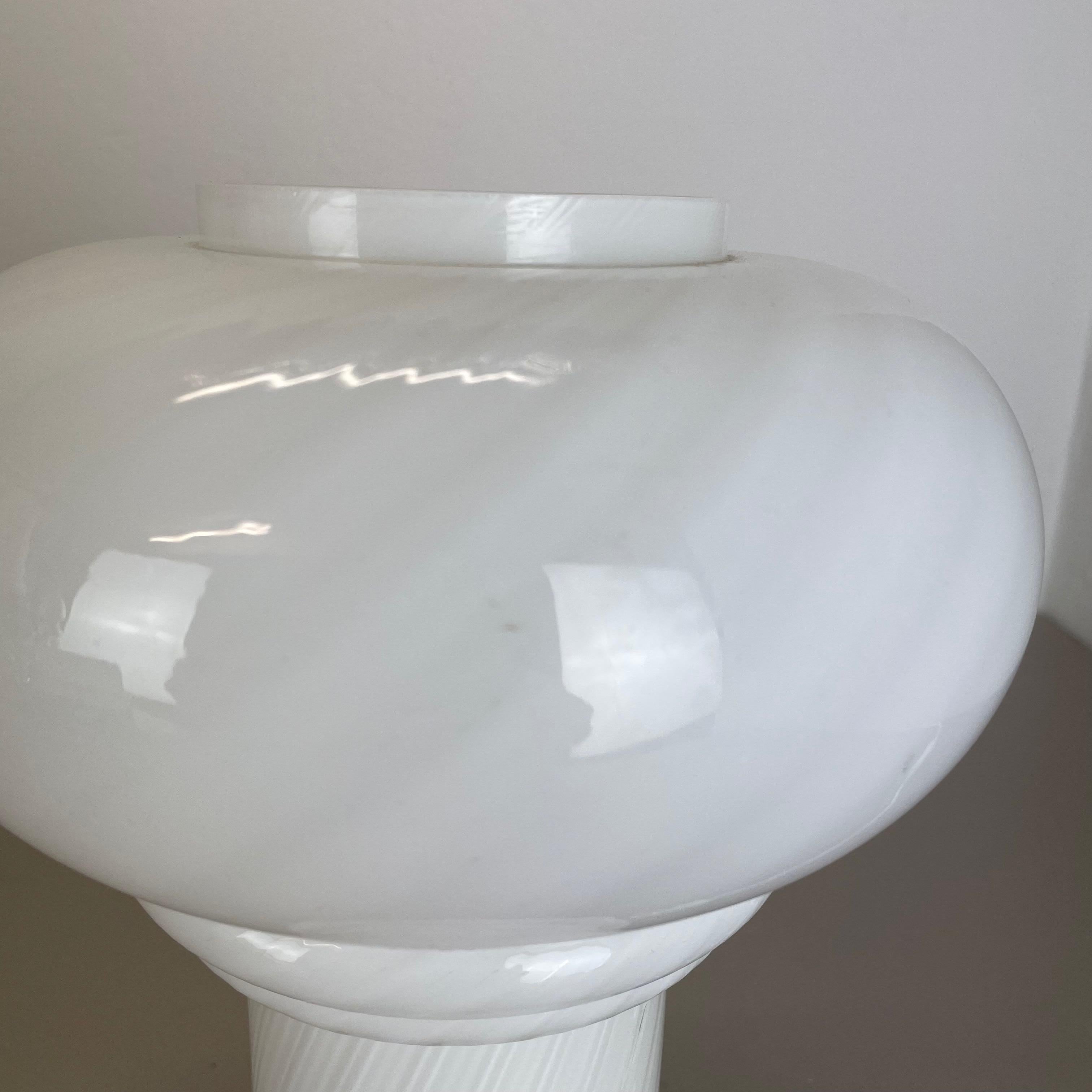 Lampada da tavolo in vetro di Murano 