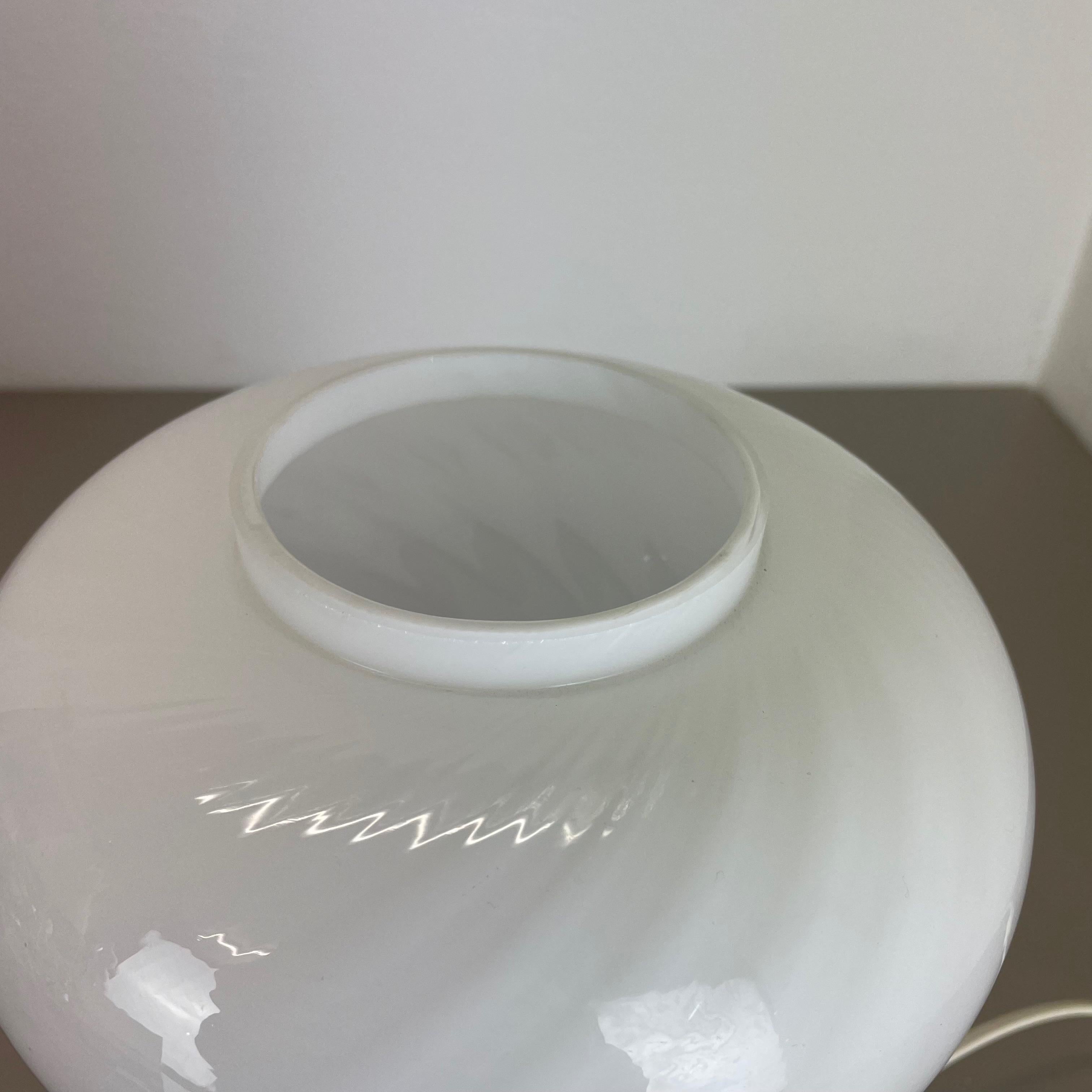 Lampada da tavolo in vetro di Murano 