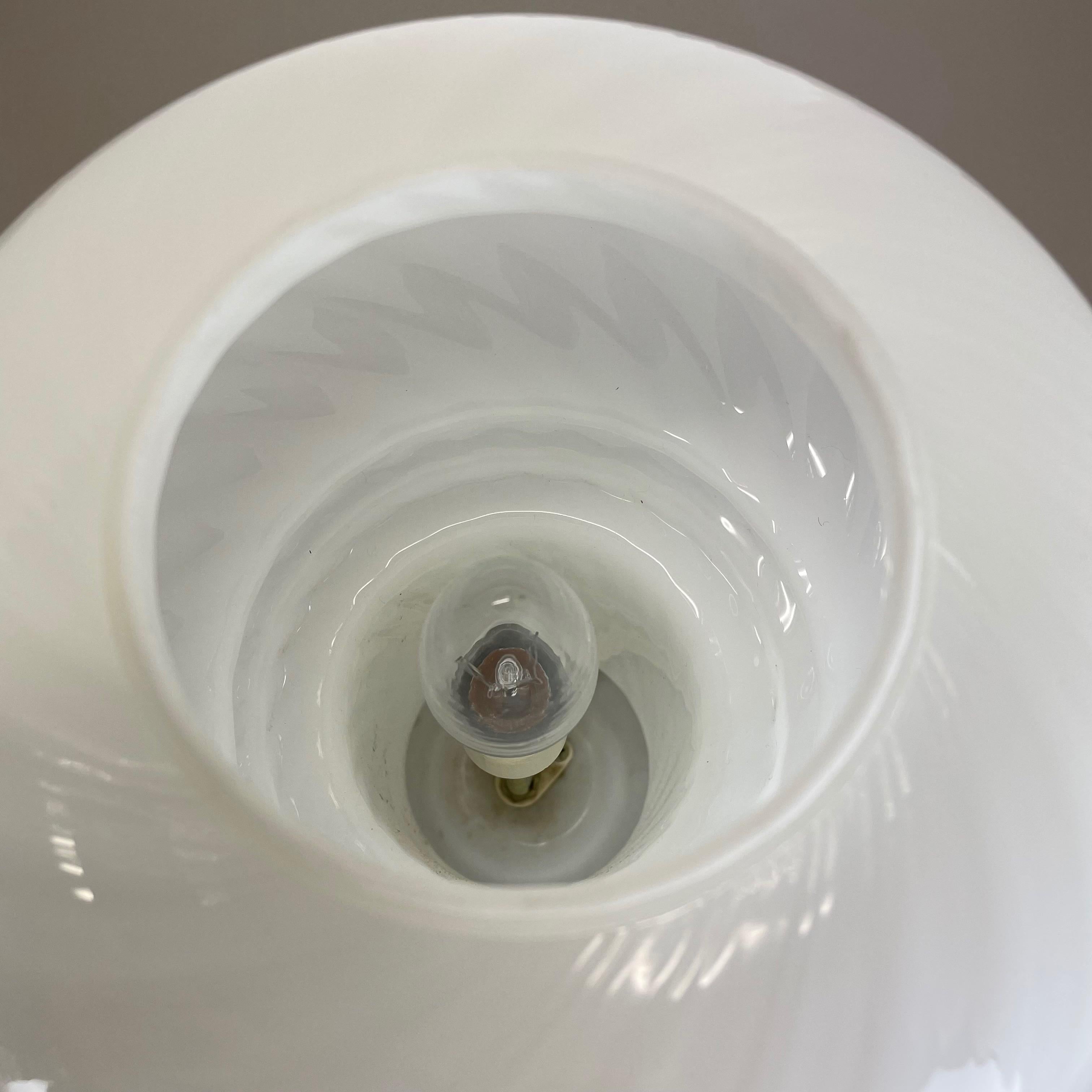 Lampada da tavolo in vetro di Murano 