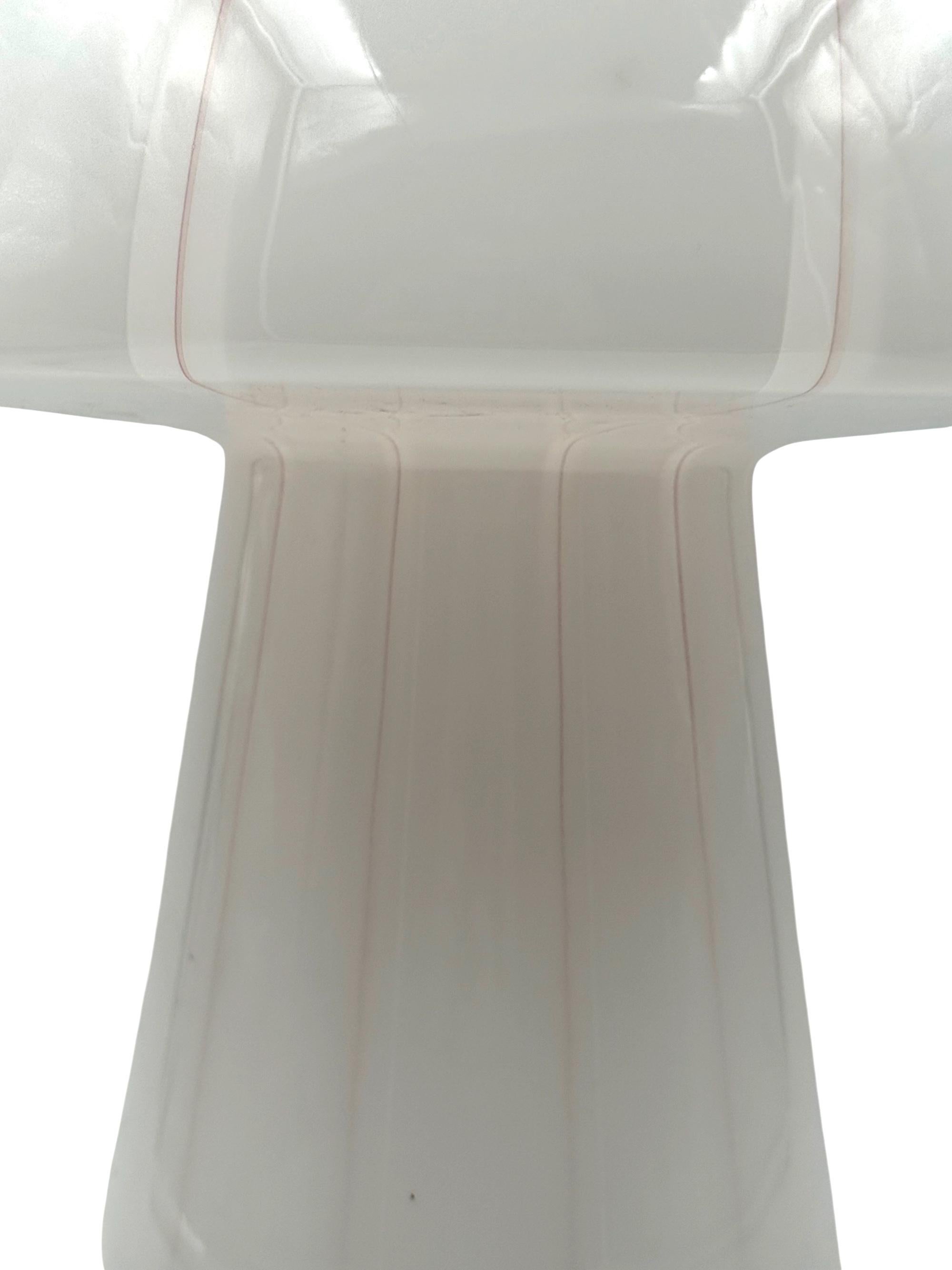 Lampe de table en verre de Murano avec champignon, Italie, années 1970 en vente 6