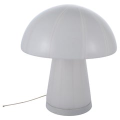 Lampe de table en verre de Murano avec champignon, Italie, années 1970