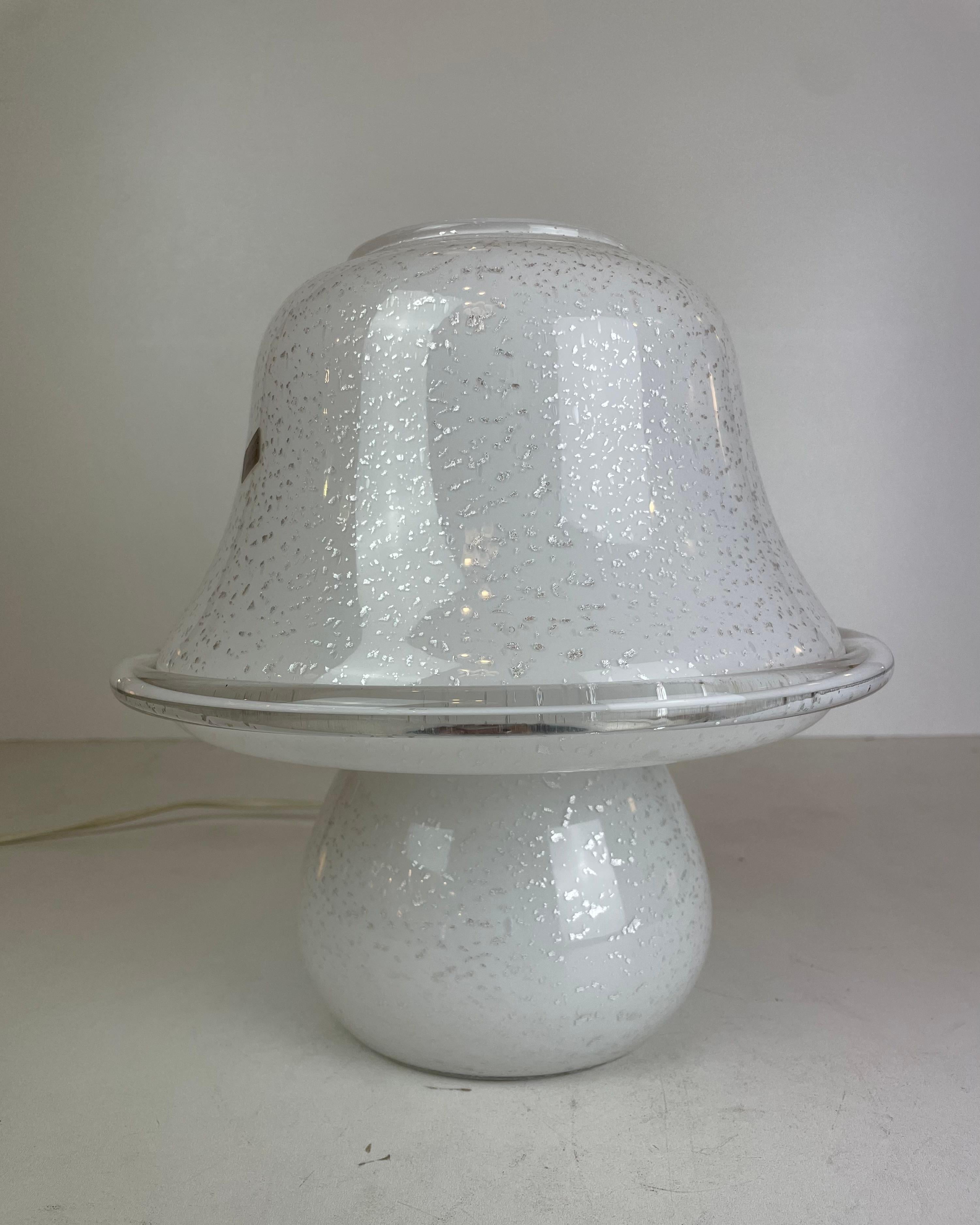 Mushroom Murano Table Lamp, 1980s For Sale 7