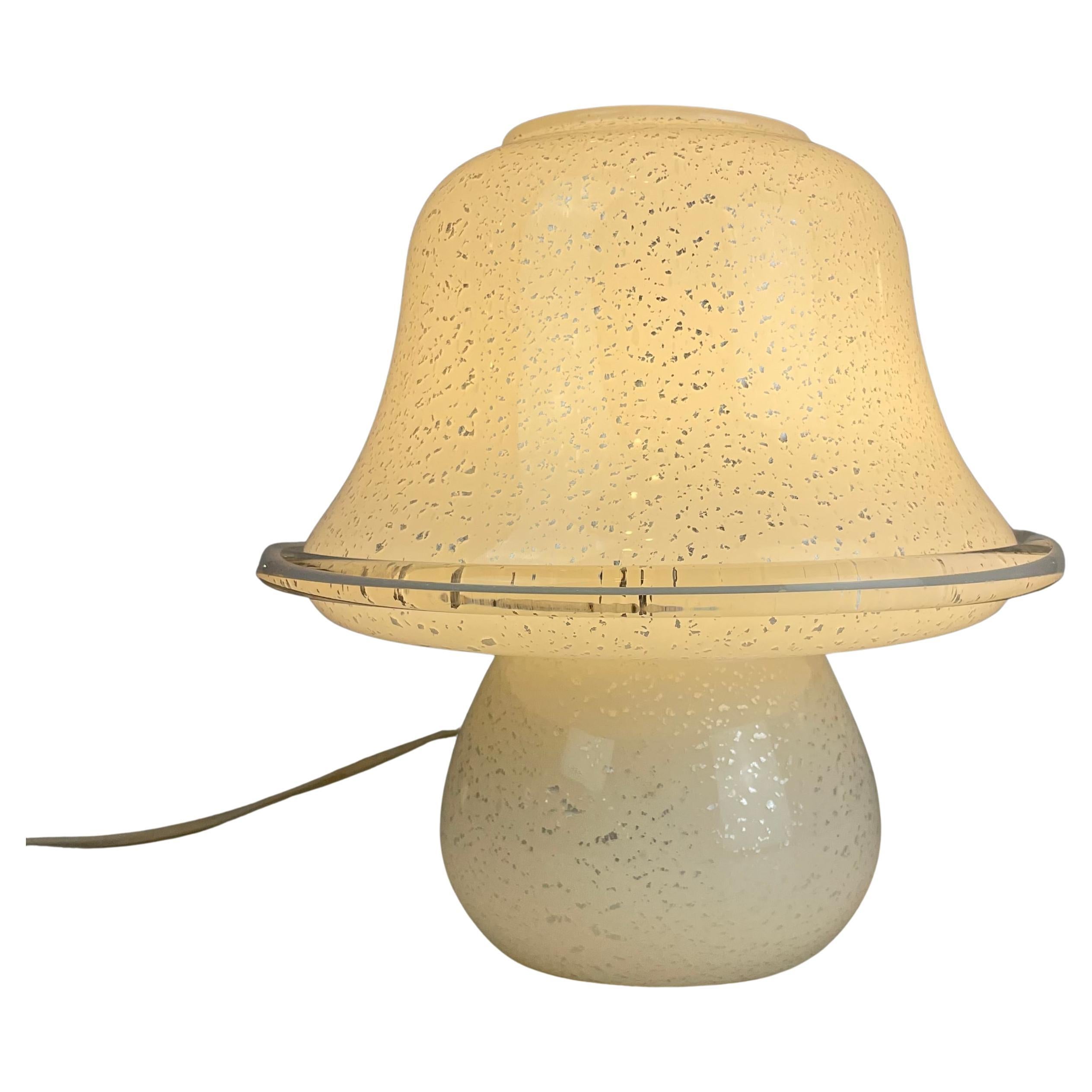 Mushroom Murano Table Lamp, 1980s For Sale