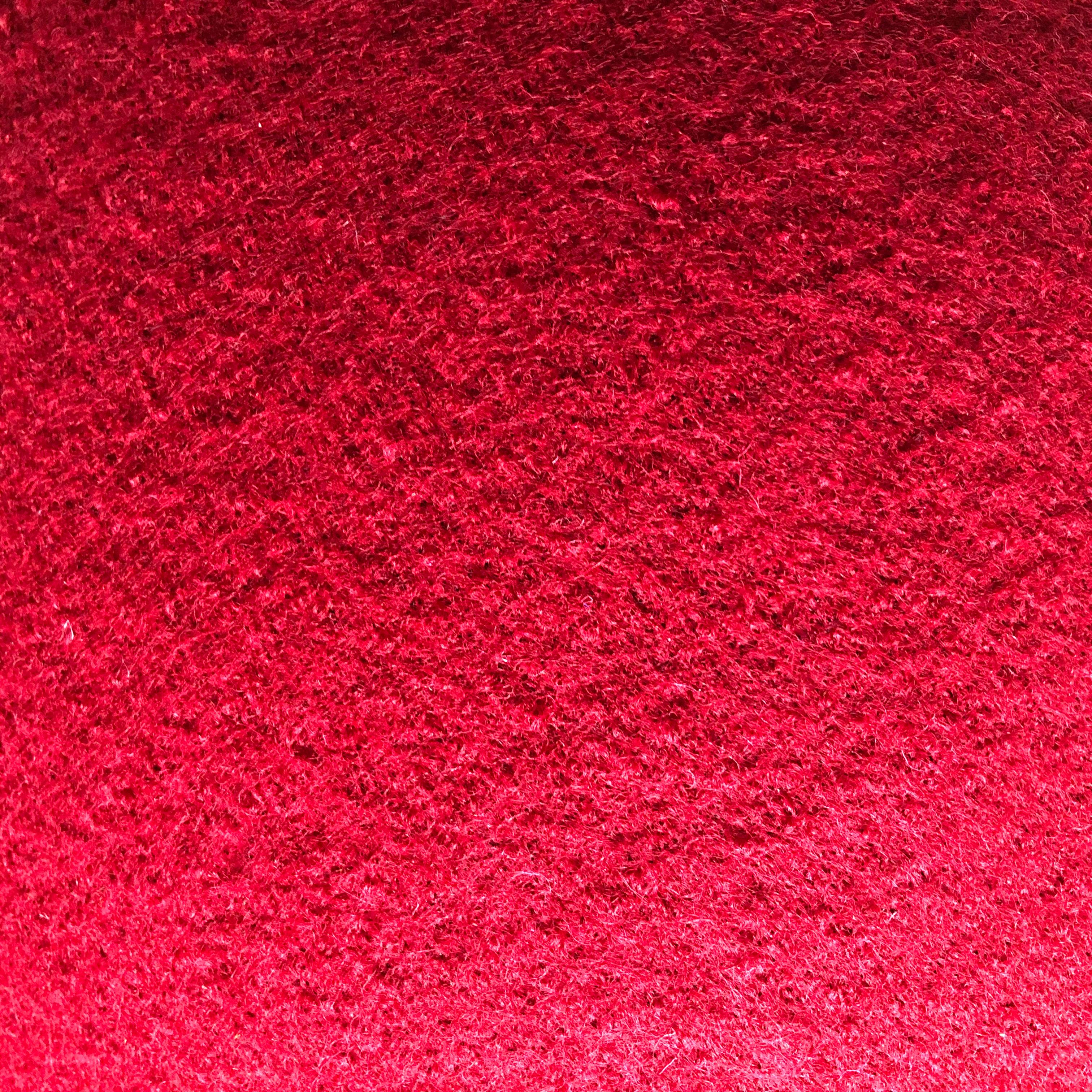 Mushroom Ottoman in Goji Wool For Sale 4