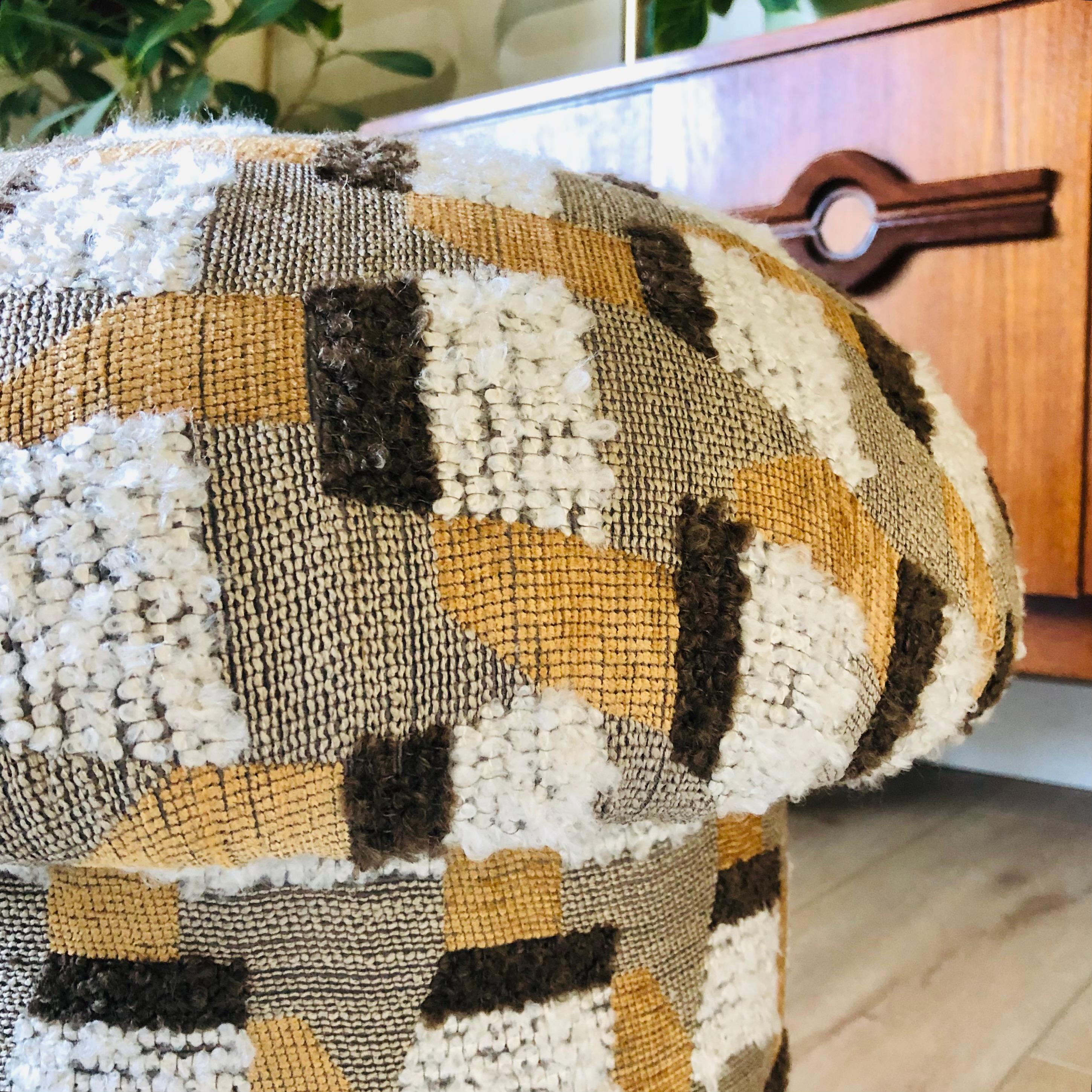 Americano Pouf a forma di fungo in tessuto speciale 