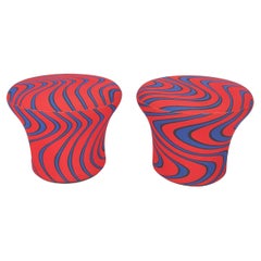 Mushroom Poof or Ottoman by Pierre Paulin for Artifort 