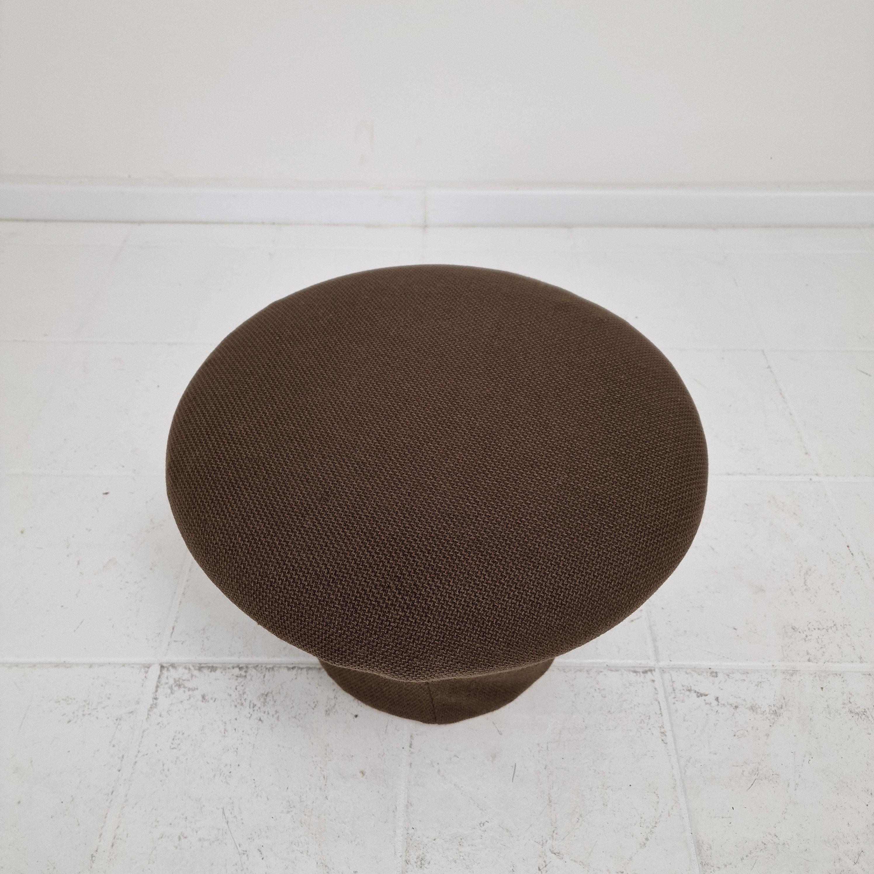 Mushroom-Pouf oder Ottomane von Pierre Paulin für Artifort, 1970er Jahre im Zustand „Gut“ im Angebot in Oud Beijerland, NL