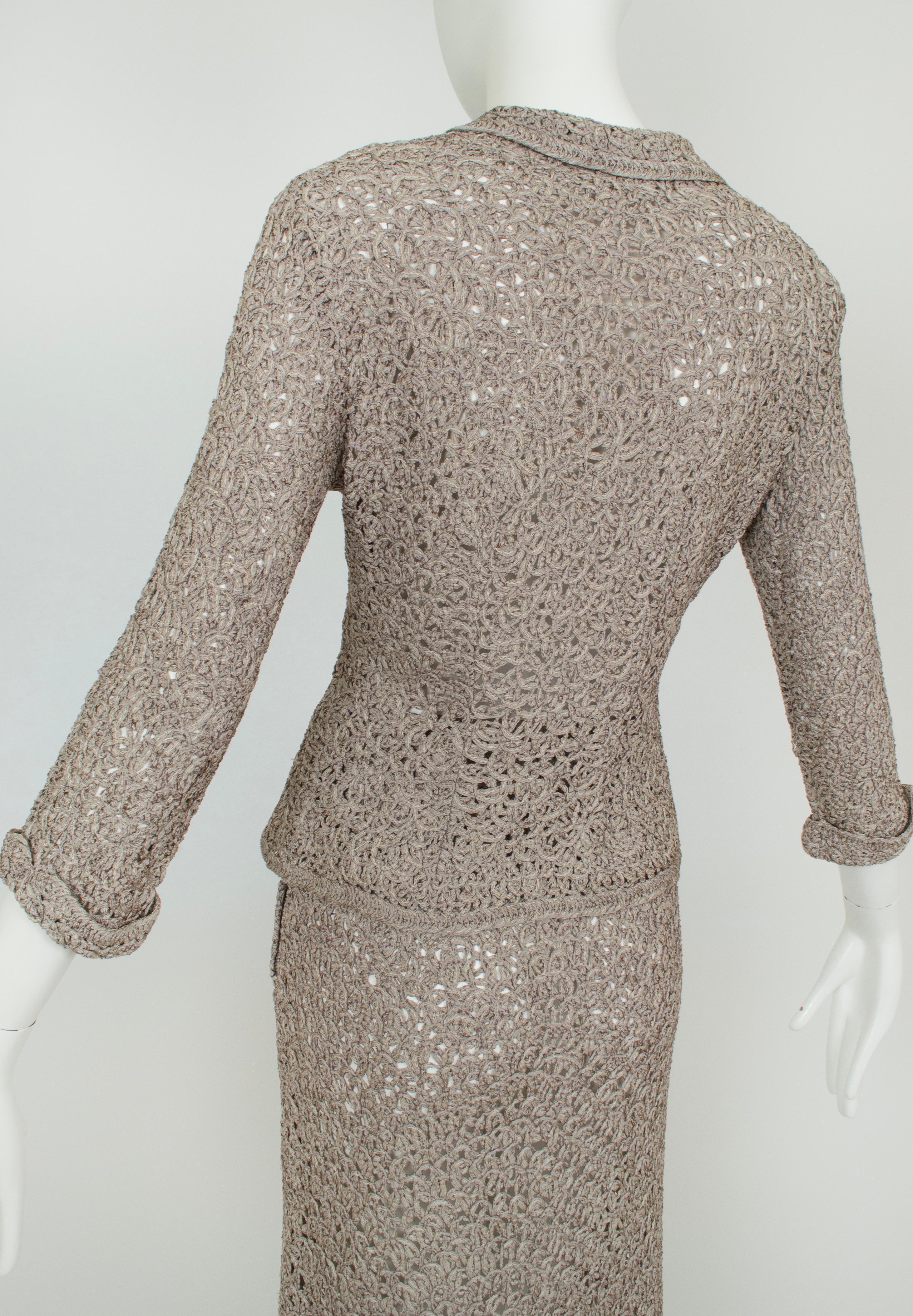 Tuta Peplum con gonna a tromba - XS, anni 1950 in vendita 2