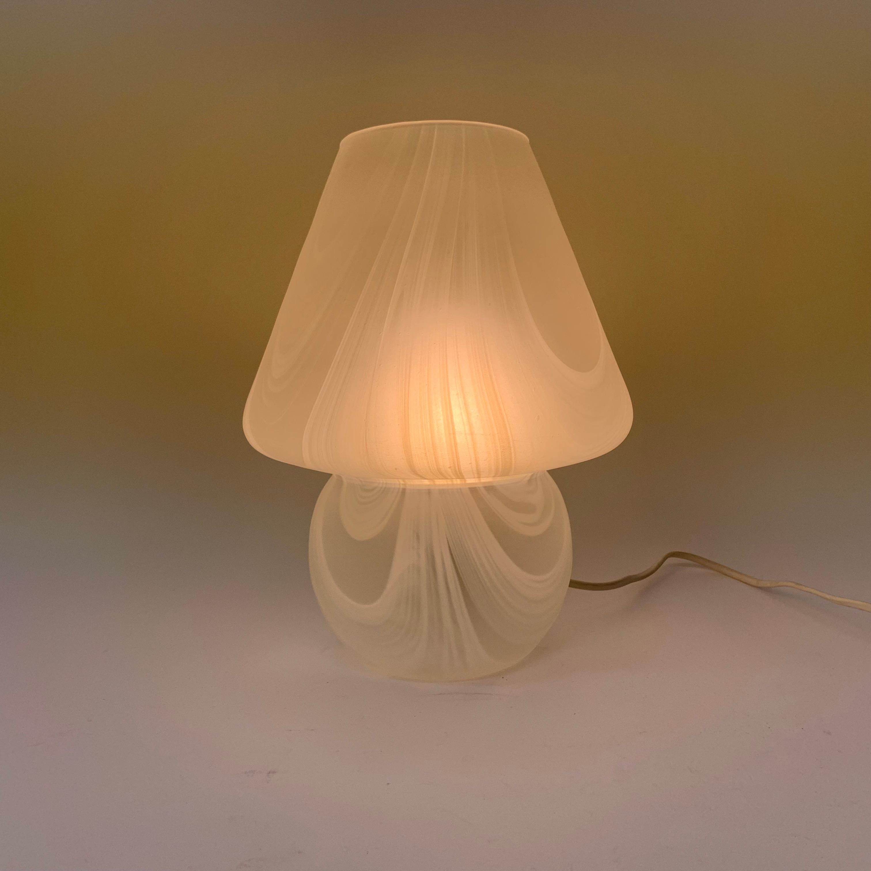 Mushroom Table Lamp, 1970’s For Sale 4