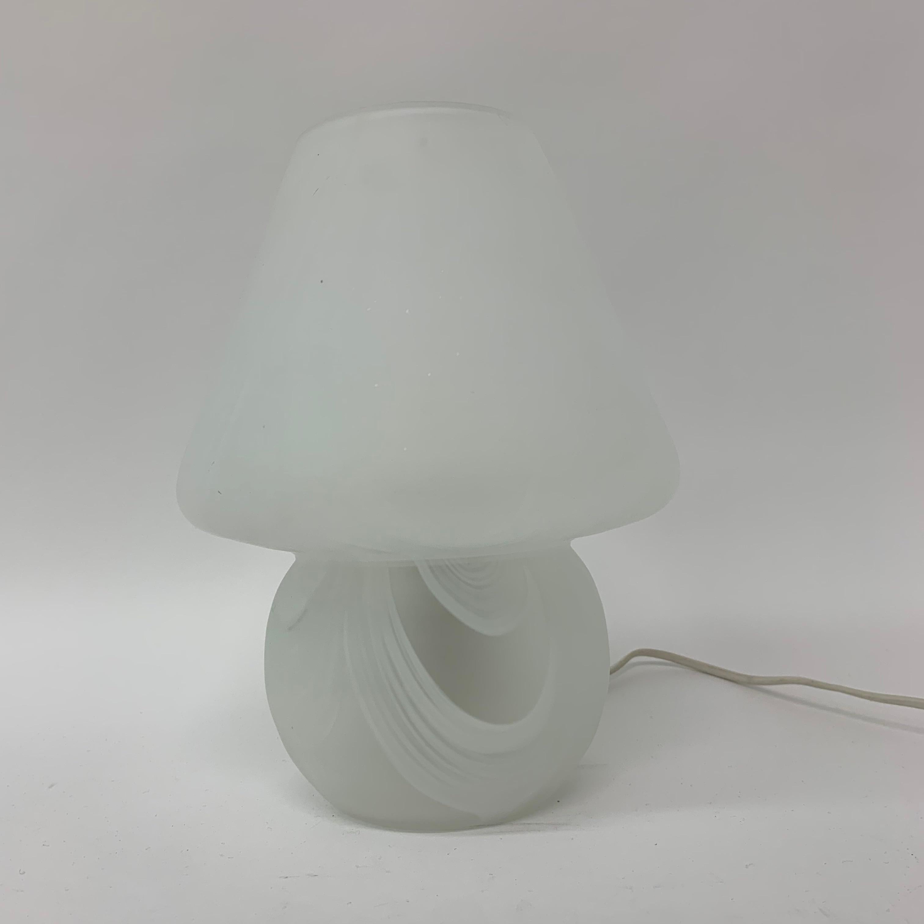 Lampe de table champignon, années 1970 Bon état - En vente à Delft, NL