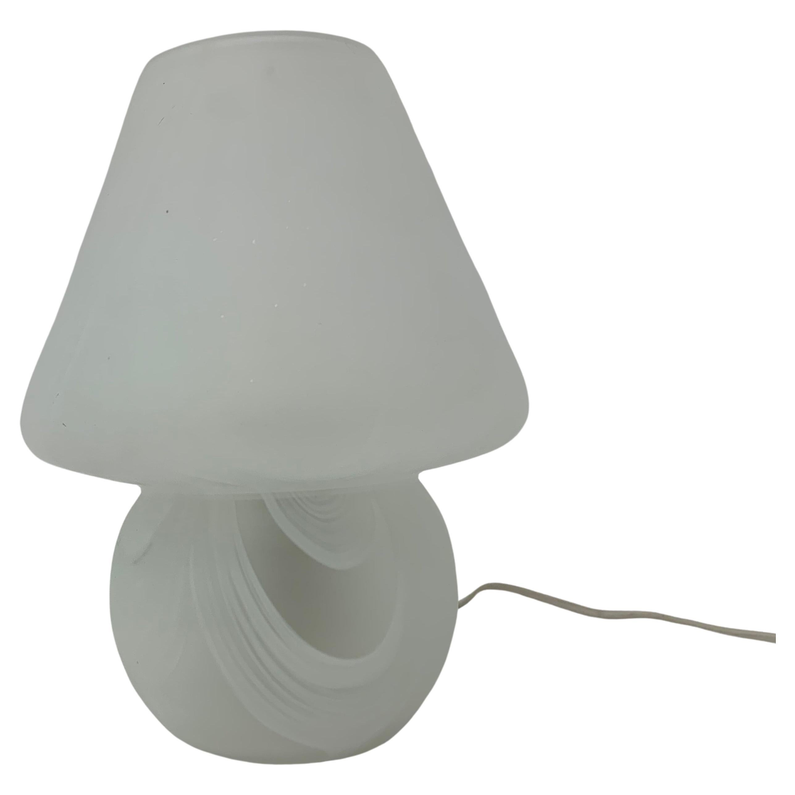 Mushroom Table Lamp, 1970’s For Sale