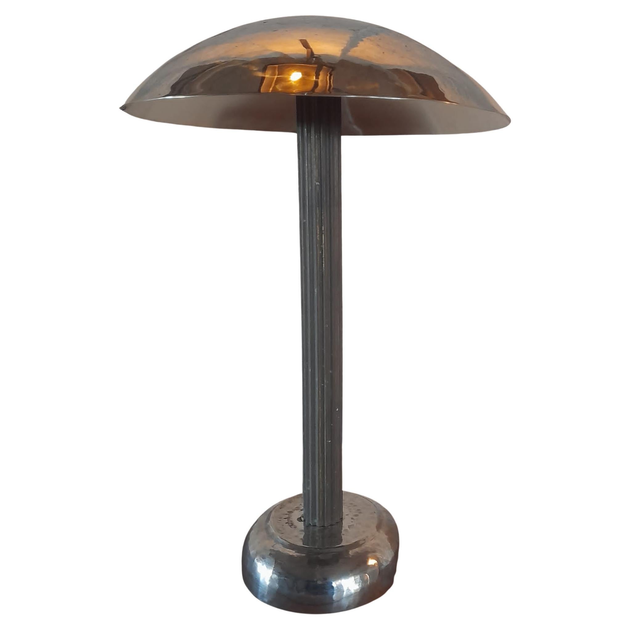 Mushroom, Table Lamp, Alpaca, Contemporary