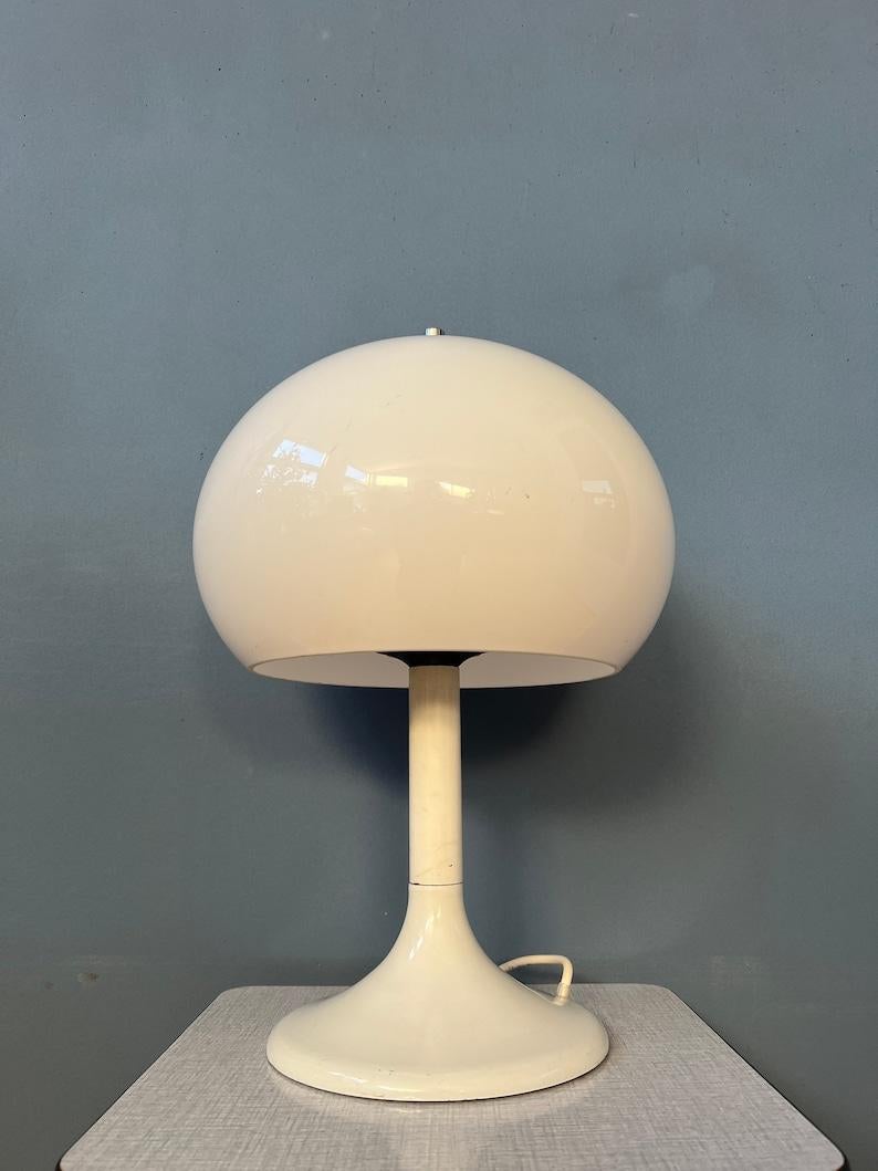 Mushroom Table Lamp by Dijkstra Space Age Desk Light, 1970s For Sale 1