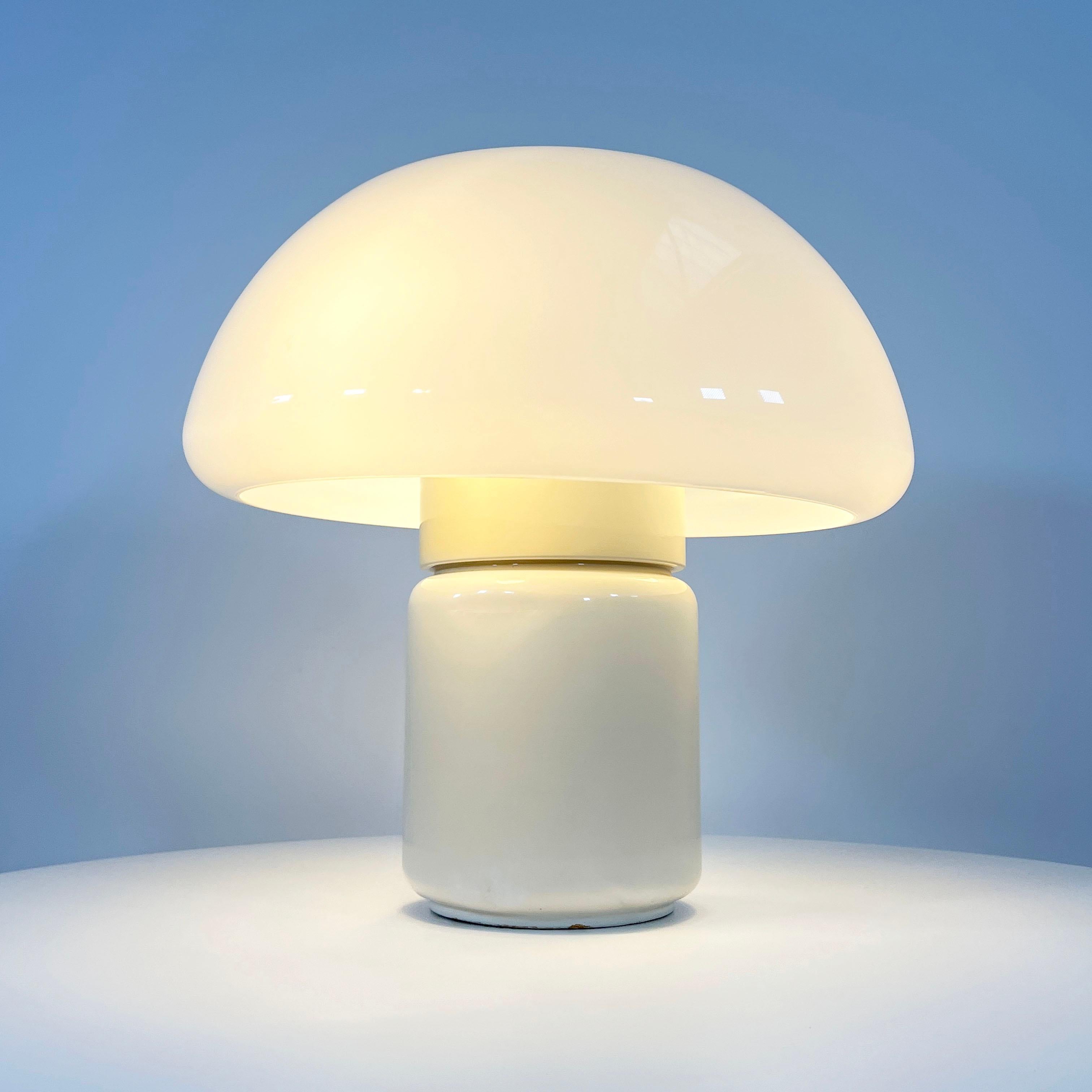 Italian Mushroom Table Lamp by Elio Martinelli for Martinelli Luce, 1970s