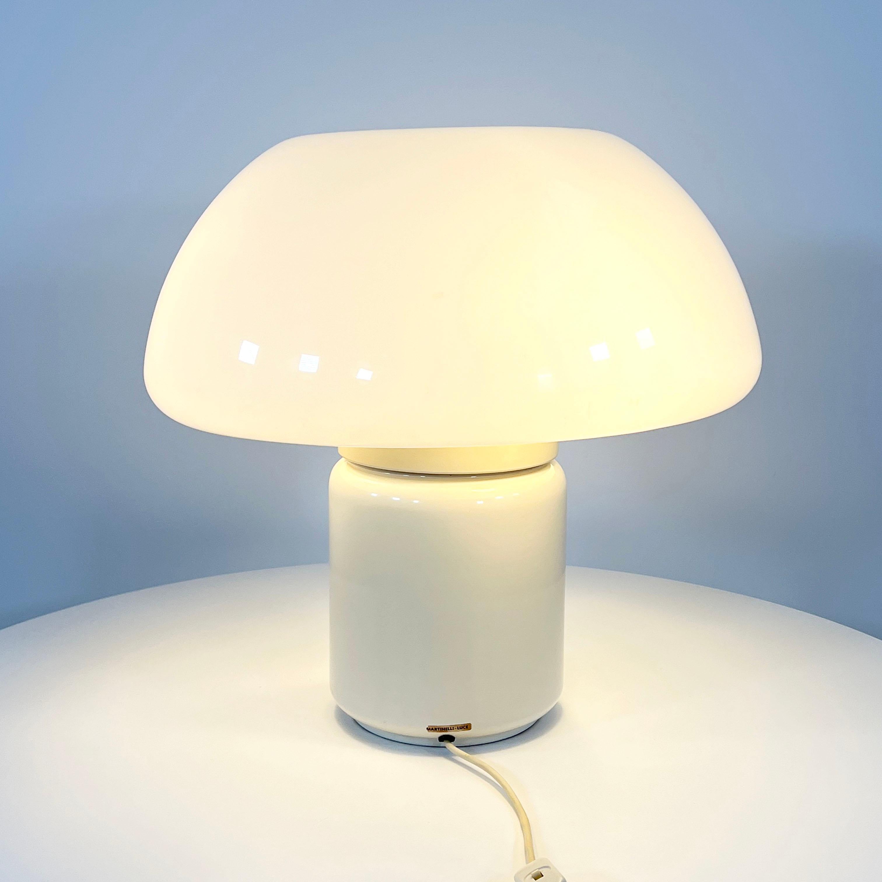 Mushroom Table Lamp by Elio Martinelli for Martinelli Luce, 1970s 1