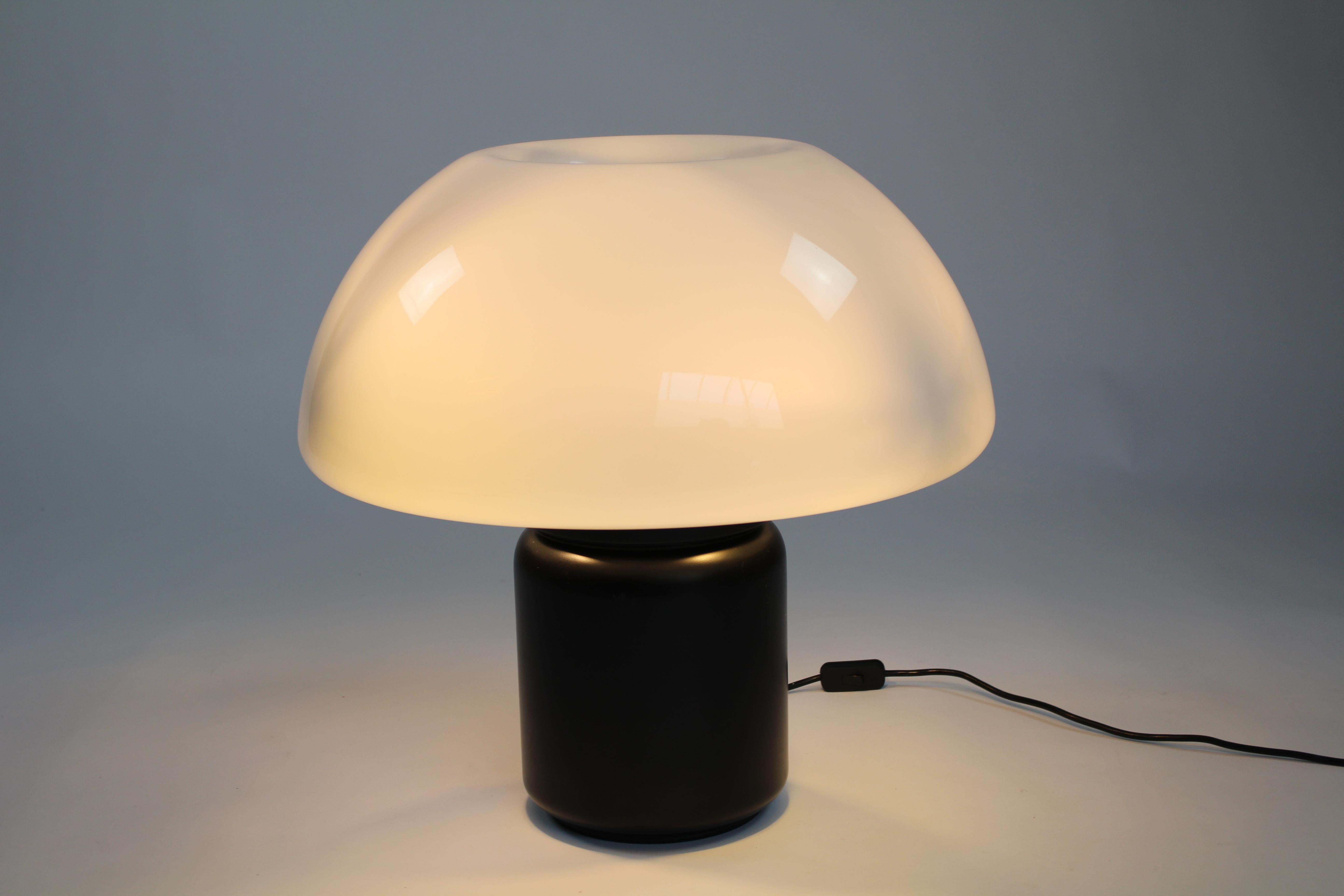 Italian Mushroom Table Lamp by Elio Martinelli, Italy 1970s For Sale